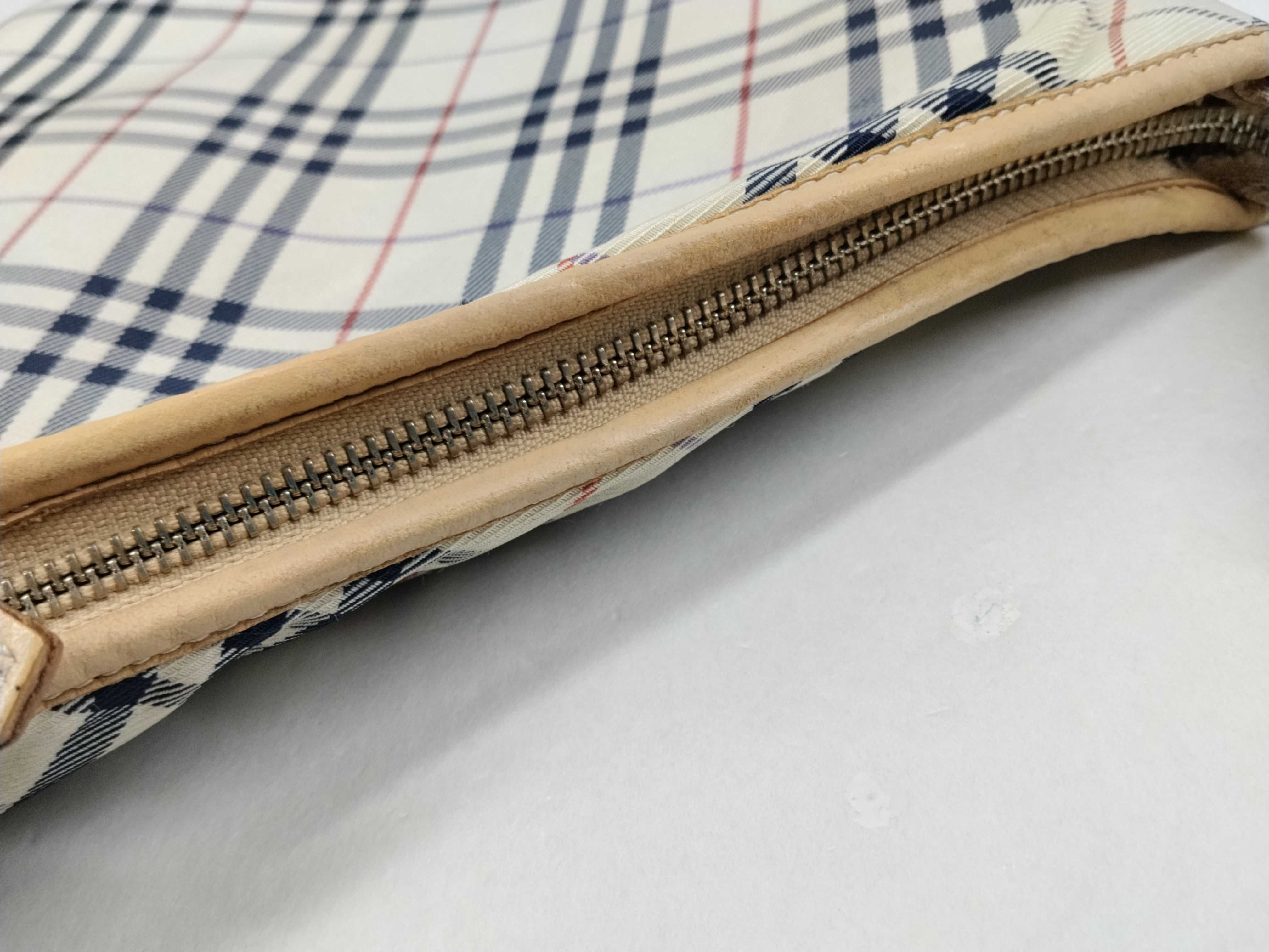 Blue Label Nova Check Shoulder Bag with Strap — view 8