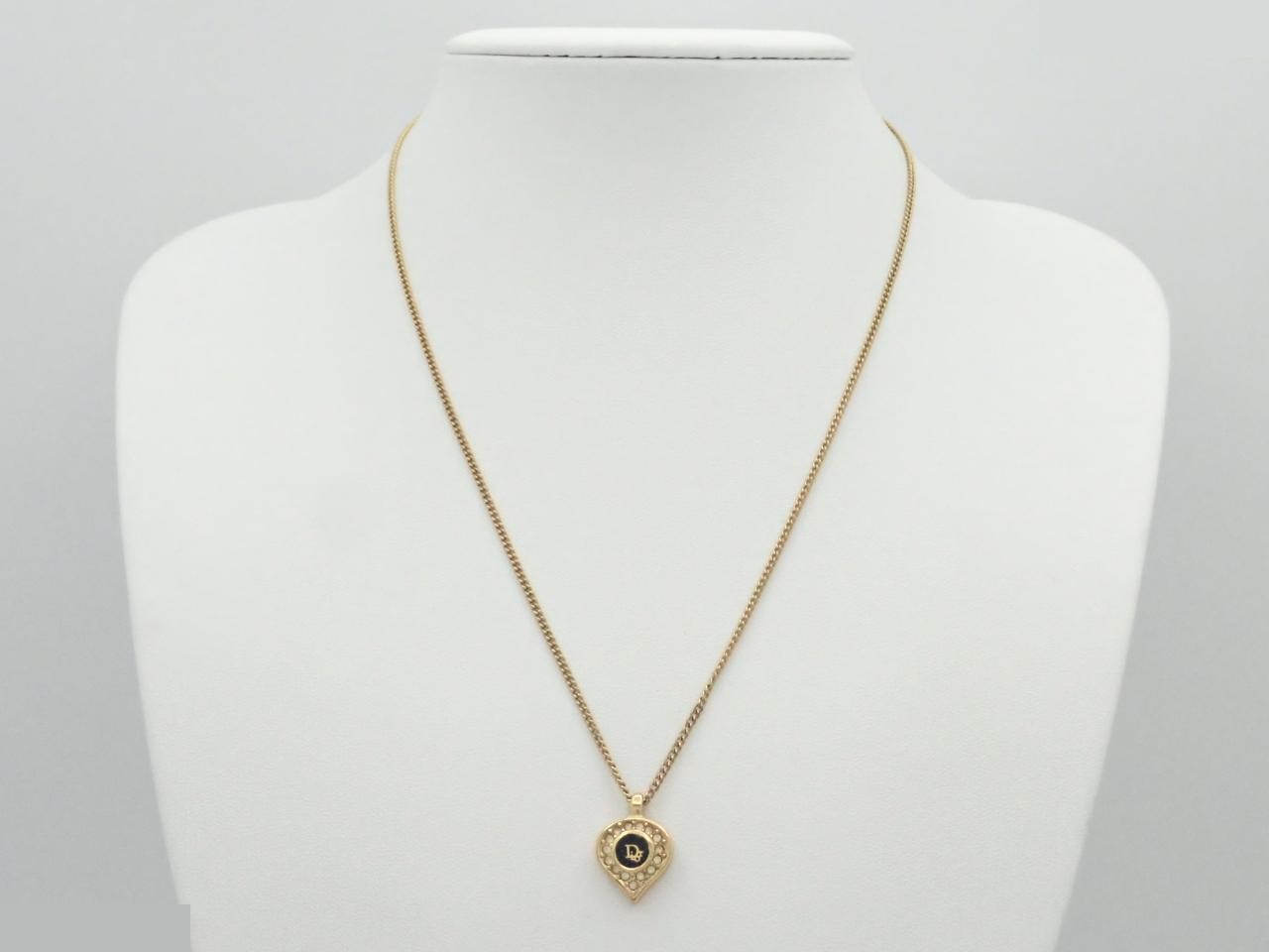 CD logo necklace, chain approximately 45cm — view 3