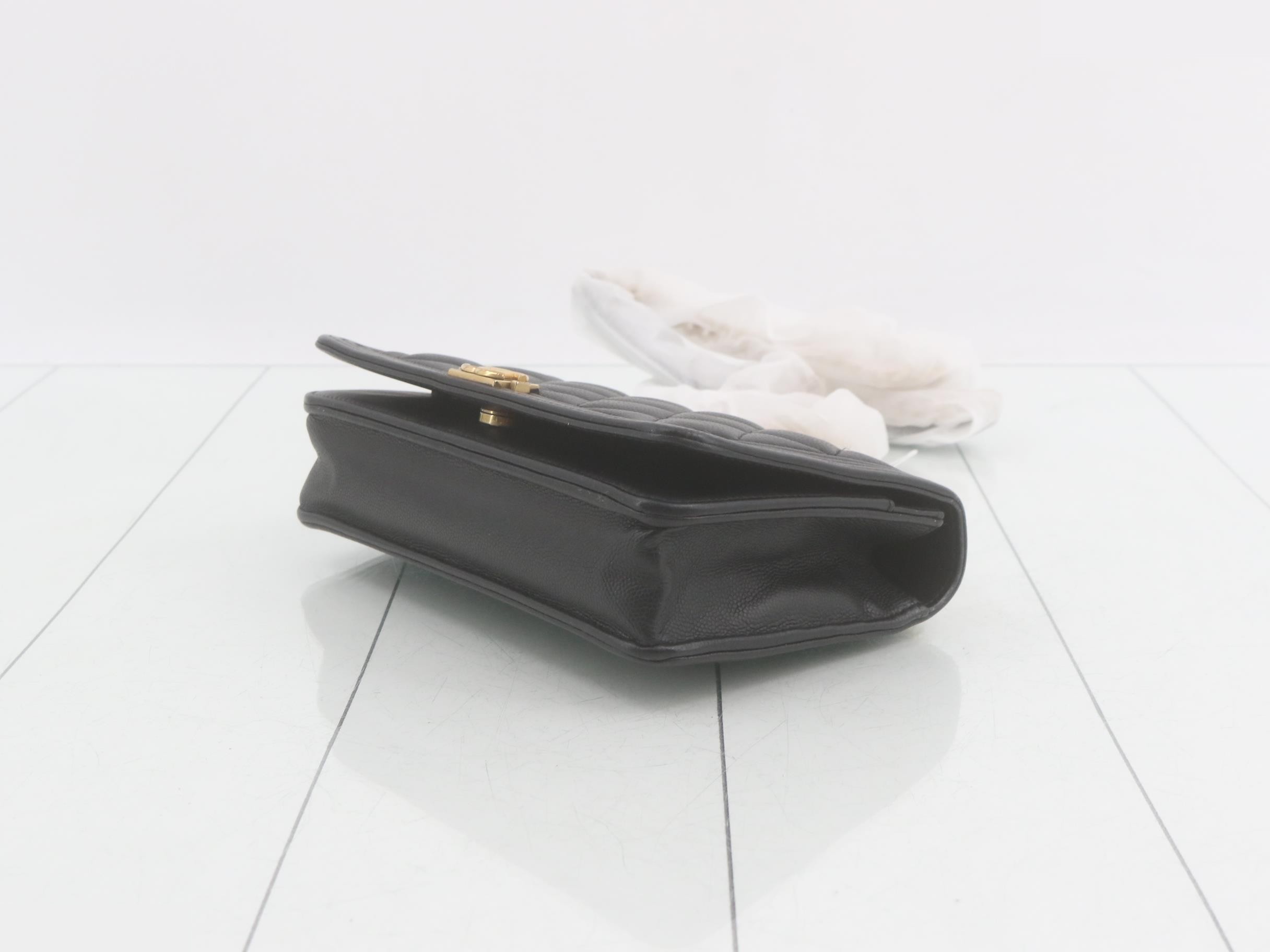 Boy Chanel Caviar Skin 2-Way Hand/Chain Wallet — view 6