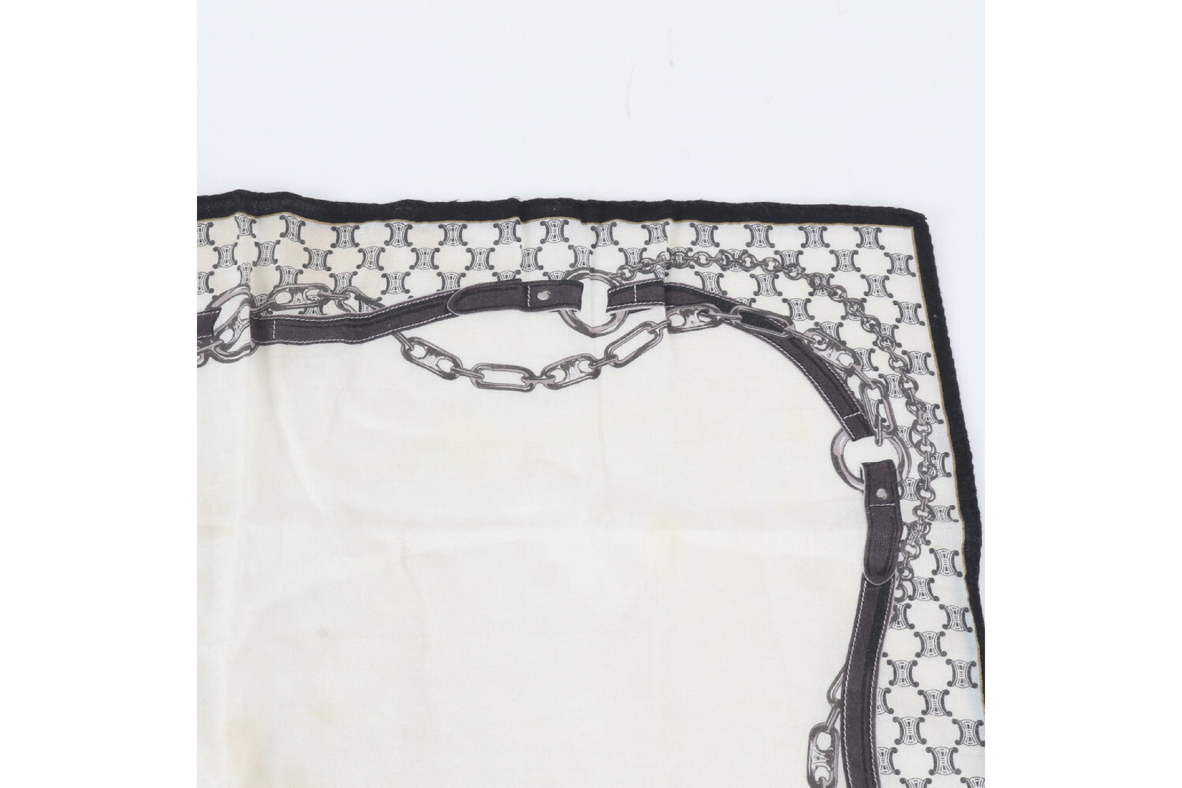Triomphe Chain Scarf/Stole and other accessories — view 2