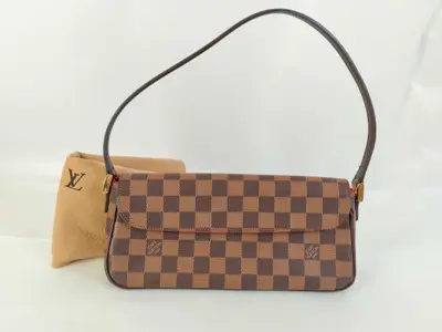 Damier Recoleta N51299 FL0053 Brown Handbag