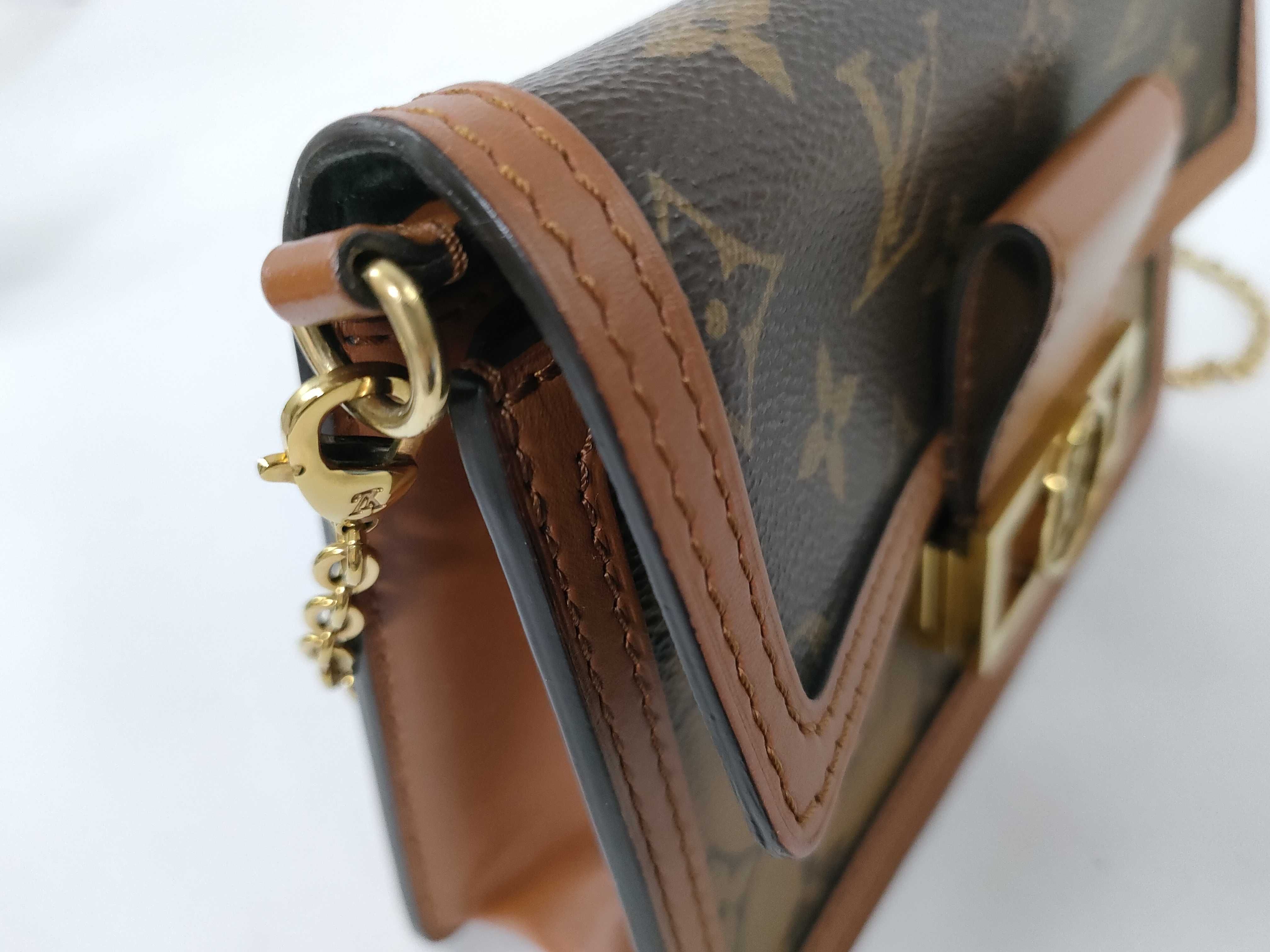 Monogram Reverse Portefeuille Dauphine M68746 Brown Shoulder Bag — view 15