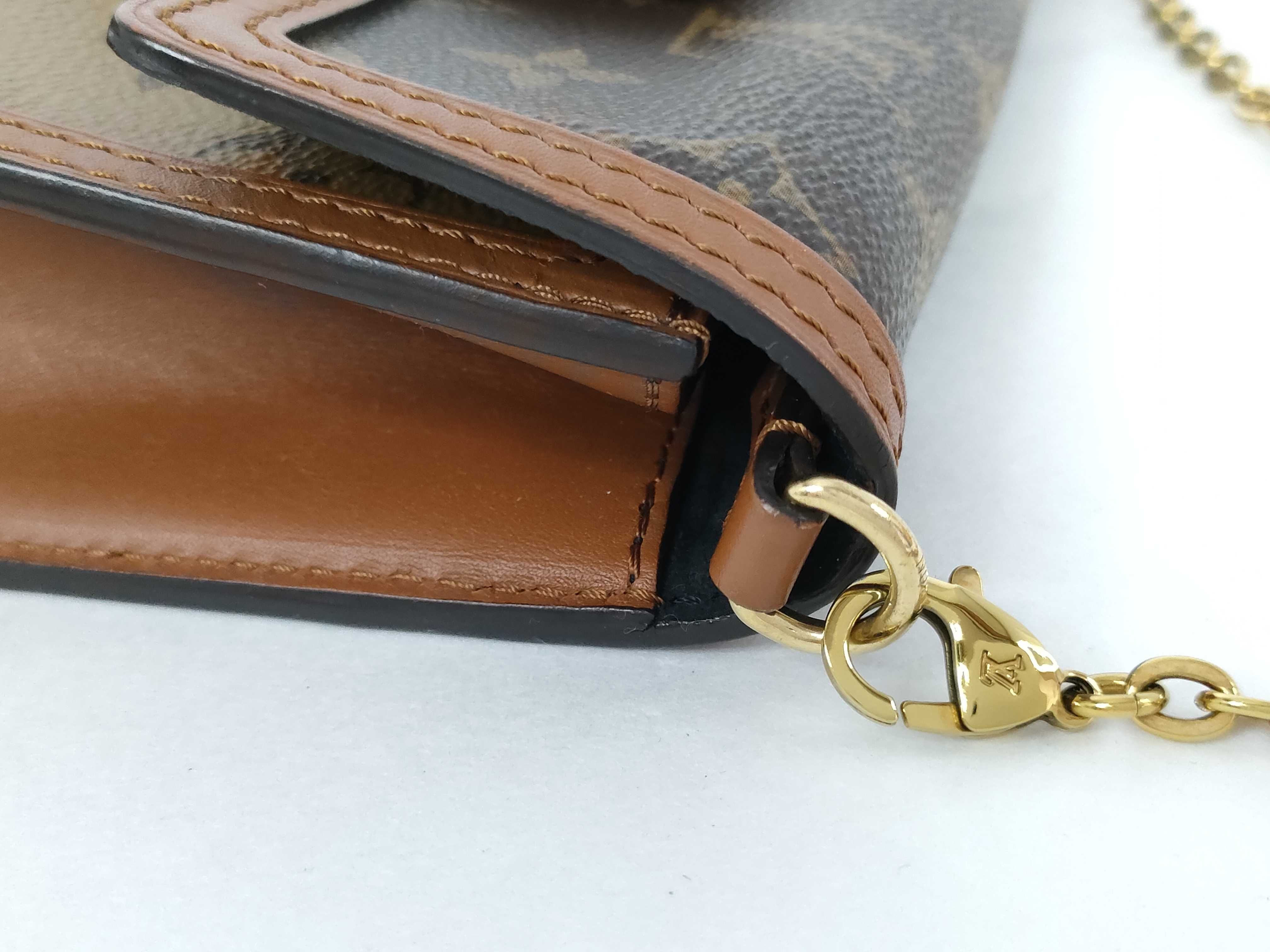 Monogram Reverse Portefeuille Dauphine M68746 Brown Shoulder Bag — view 5