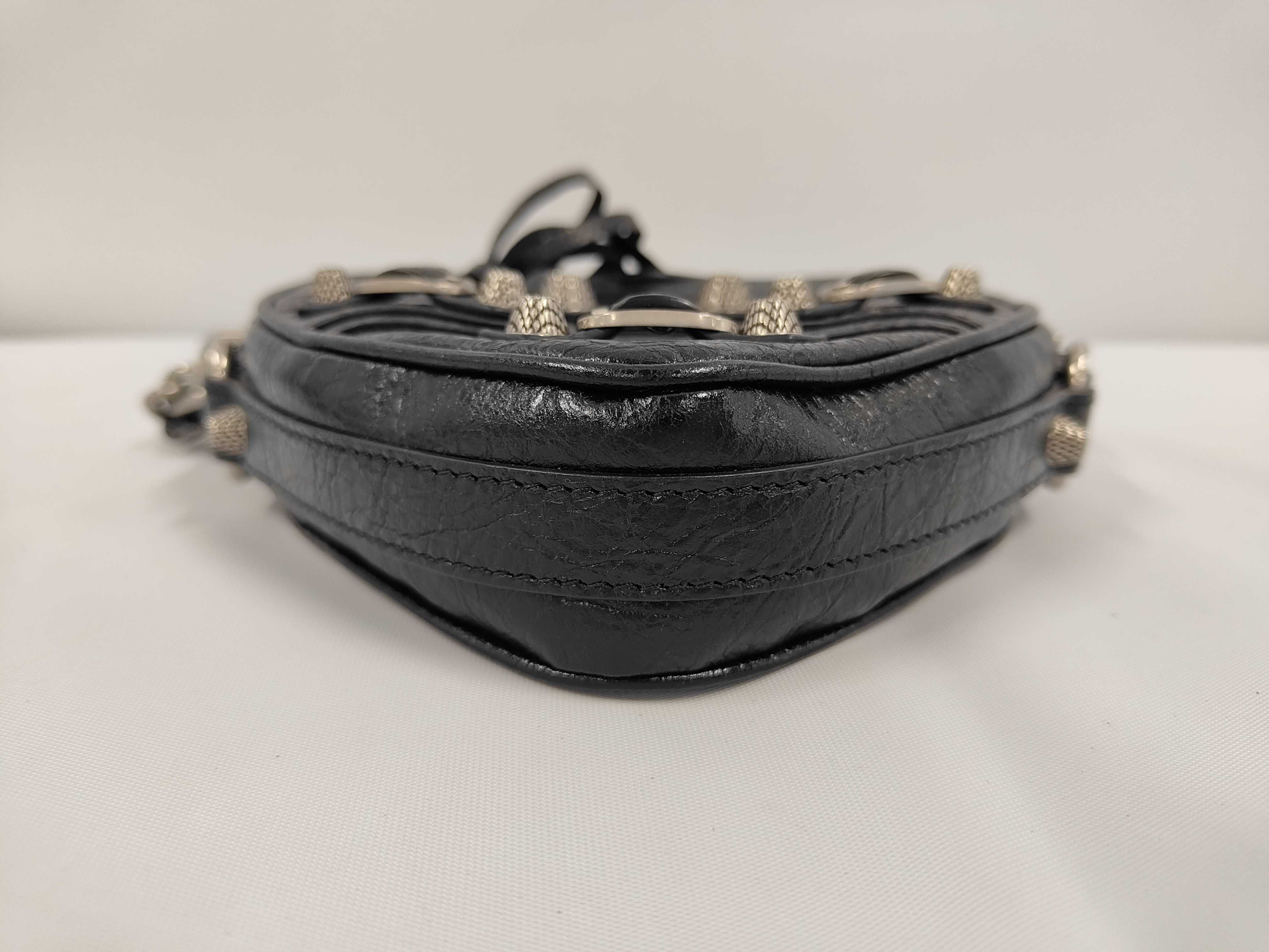 Luca Gol Heart Bag Black Shoulder Bag — view 3