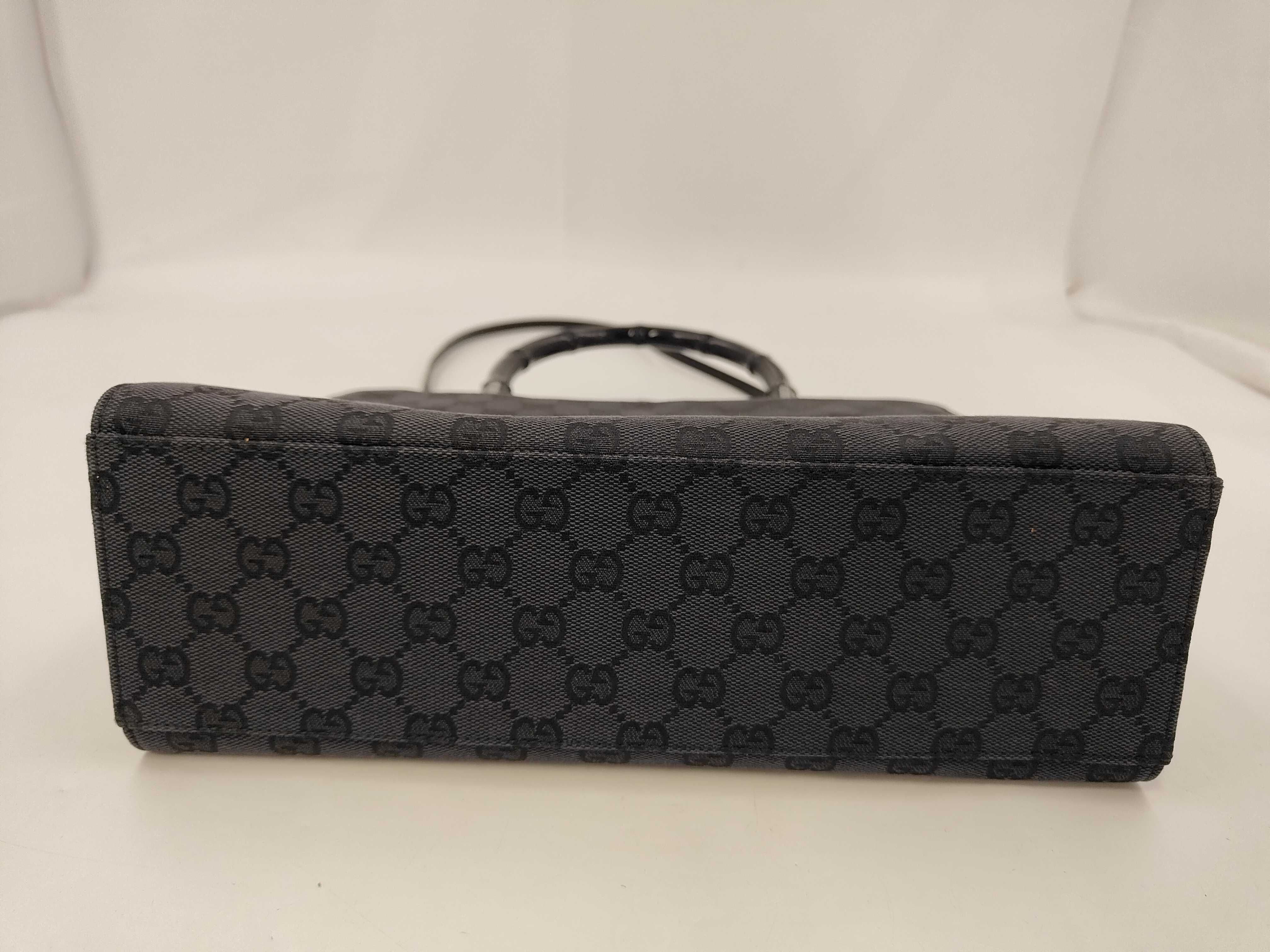2-way handbag, GG canvas, bamboo. — view 3