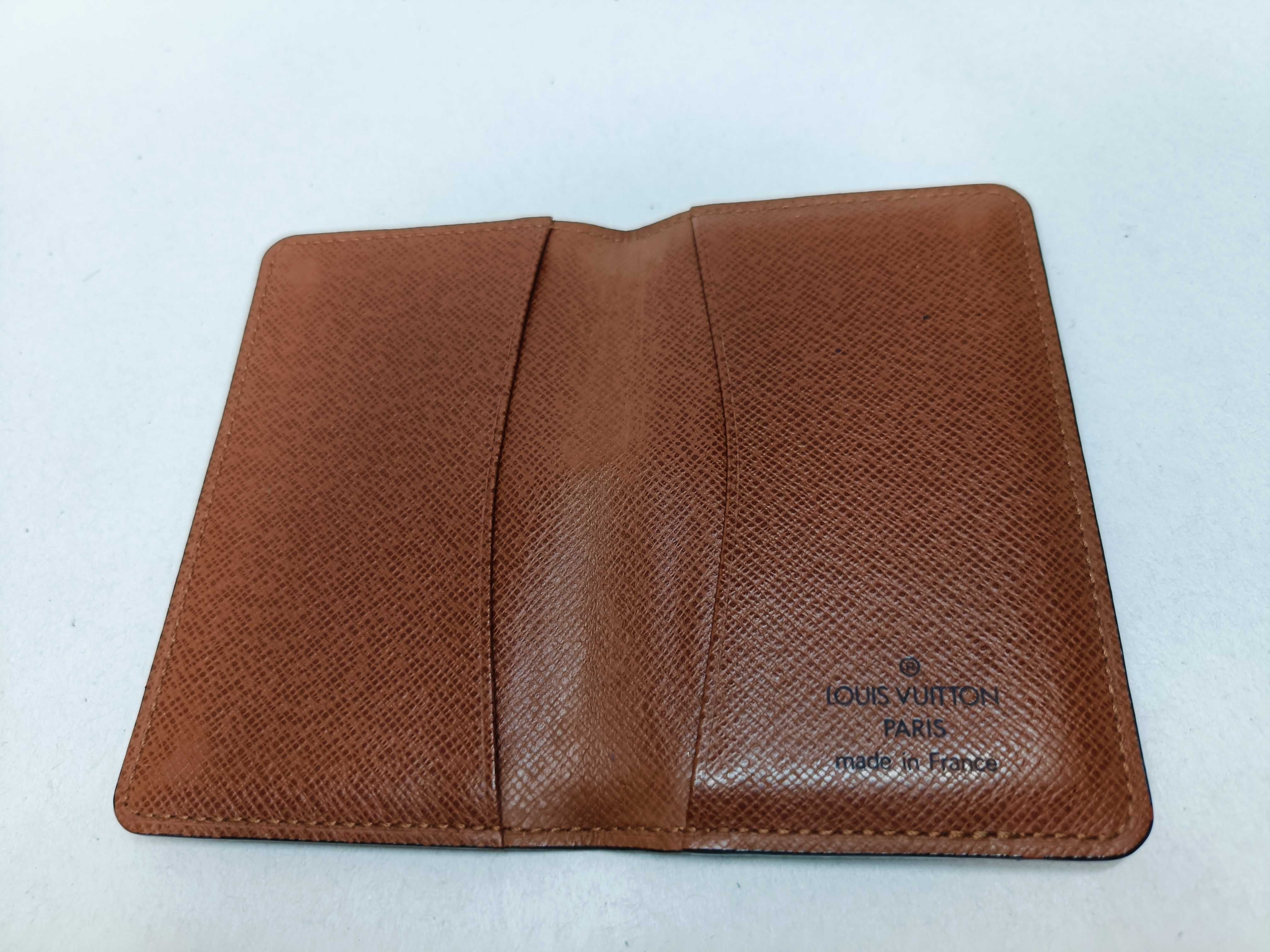 Monogram Pass Case Card Case Business Card Holder Card Case — view 7