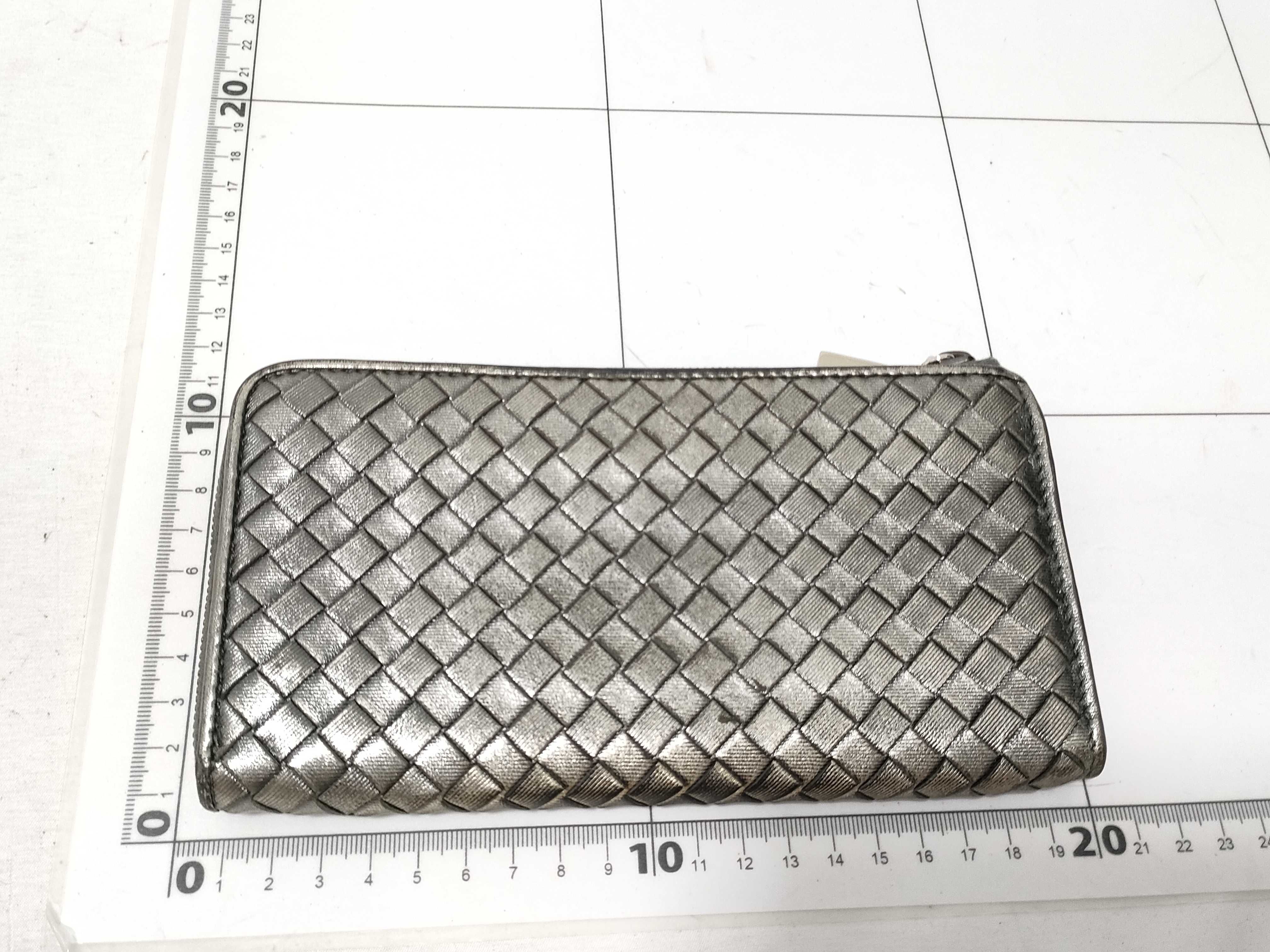 Intrecciato Round Zip Wallet — view 2