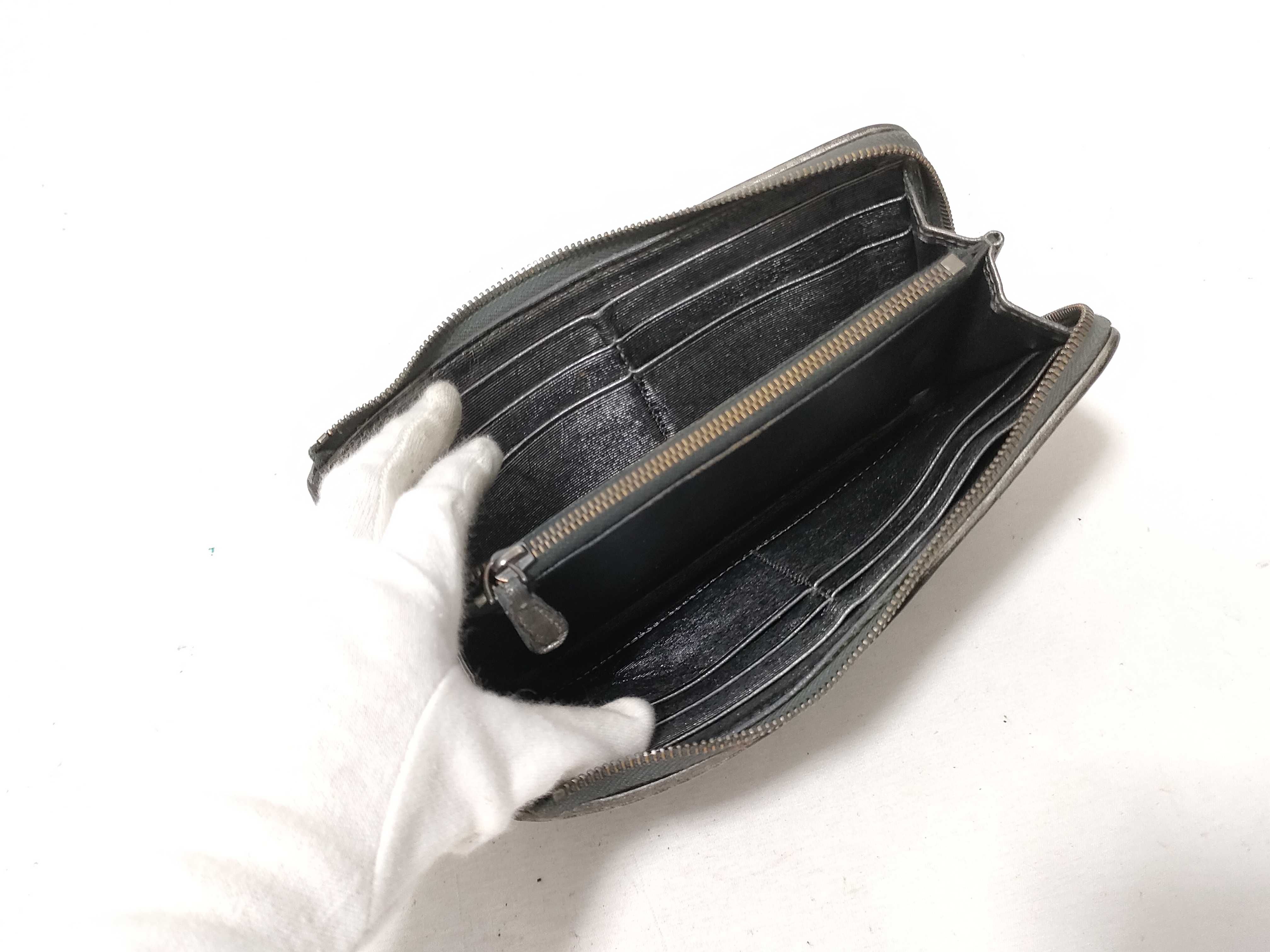 Intrecciato Round Zip Wallet — view 11