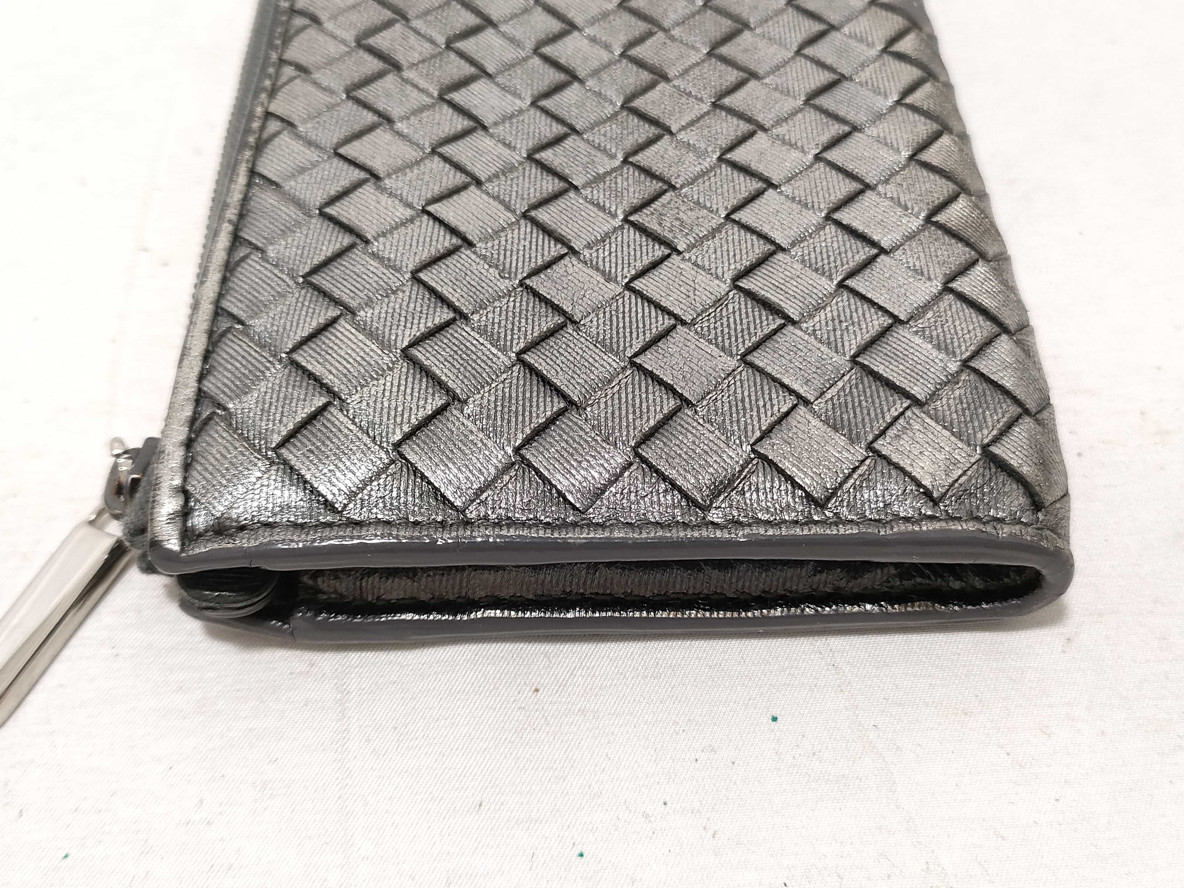 Intrecciato Round Zip Wallet — view 5