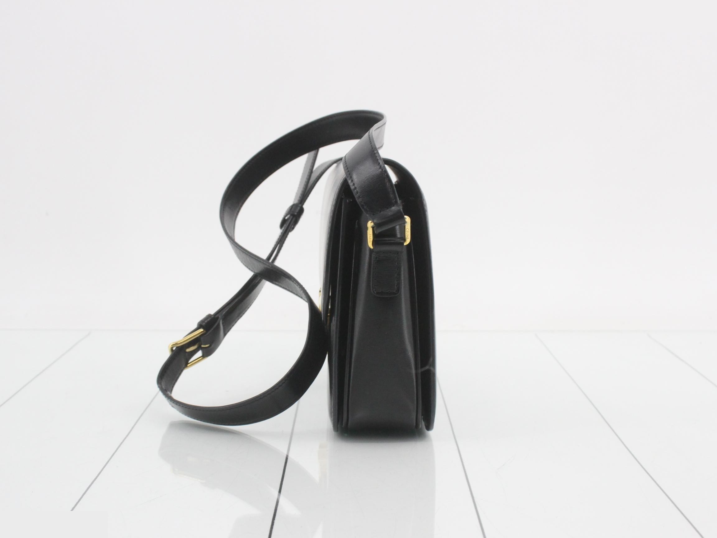 Triomphe Leather Shoulder Bag C-PE-4240 — view 3