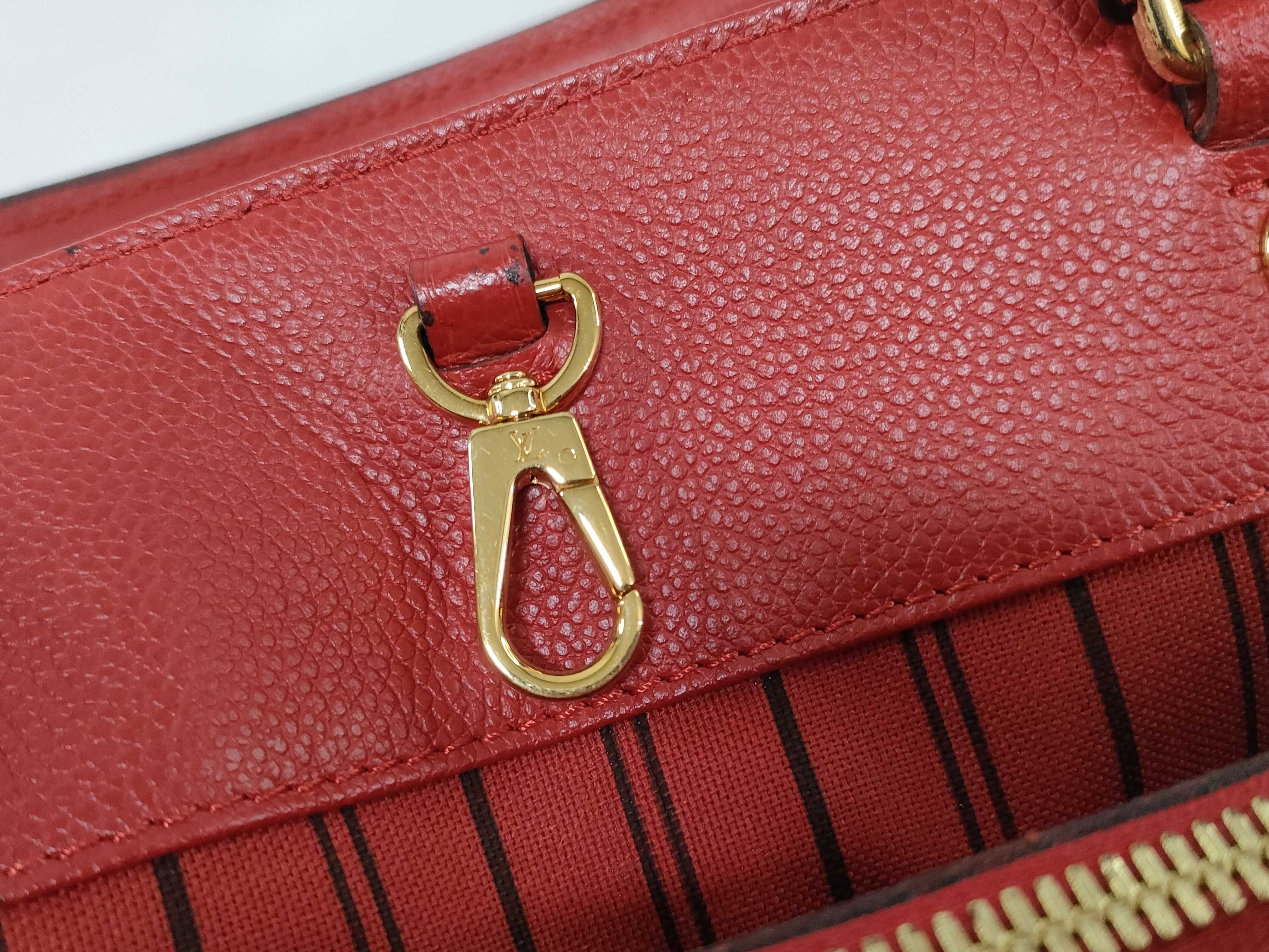 Monogram Empreinte Louis Vuitton Montaigne MM Empreinte 2-way Handbag — view 13