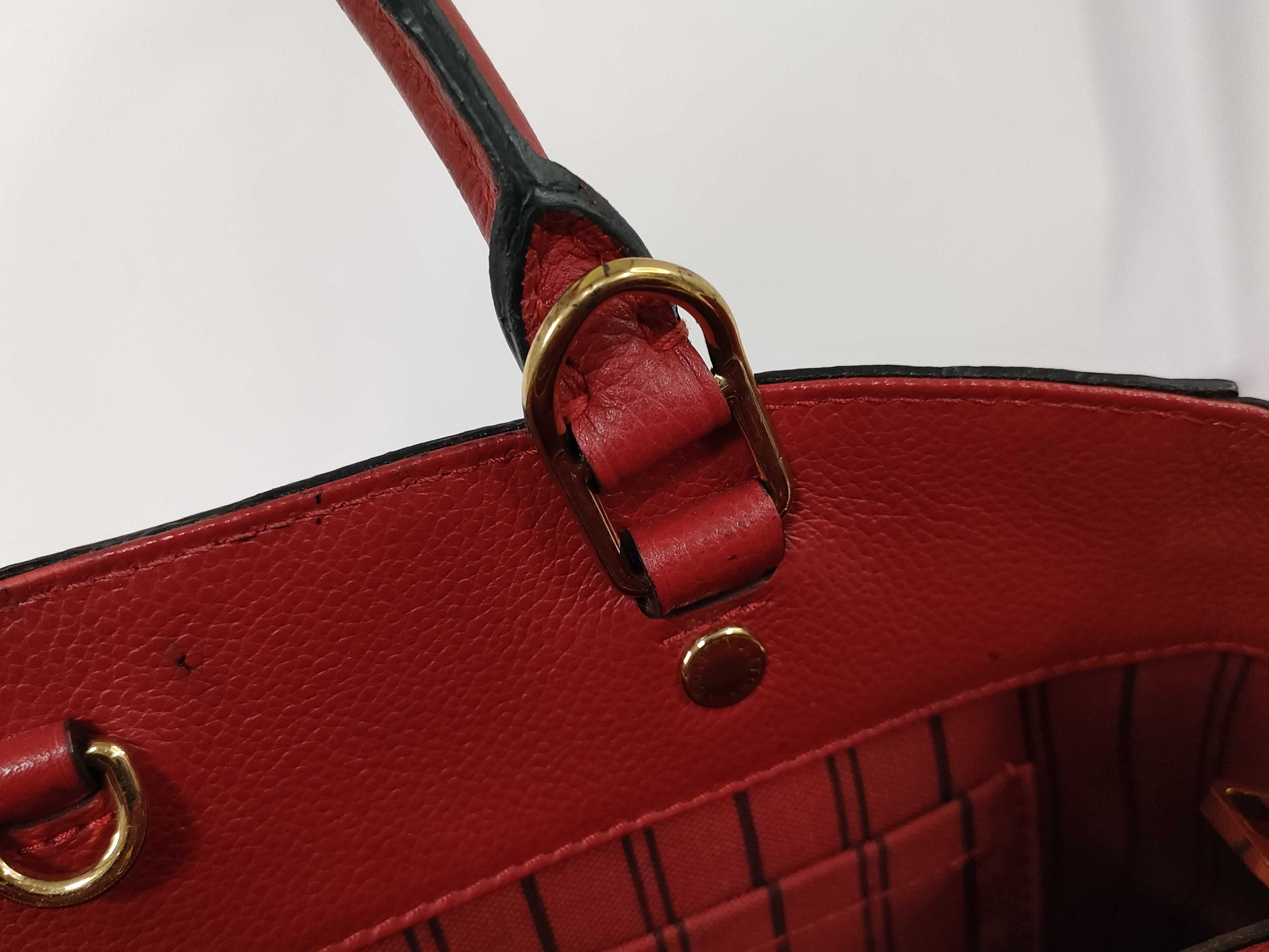 Monogram Empreinte Louis Vuitton Montaigne MM Empreinte 2-way Handbag — view 5