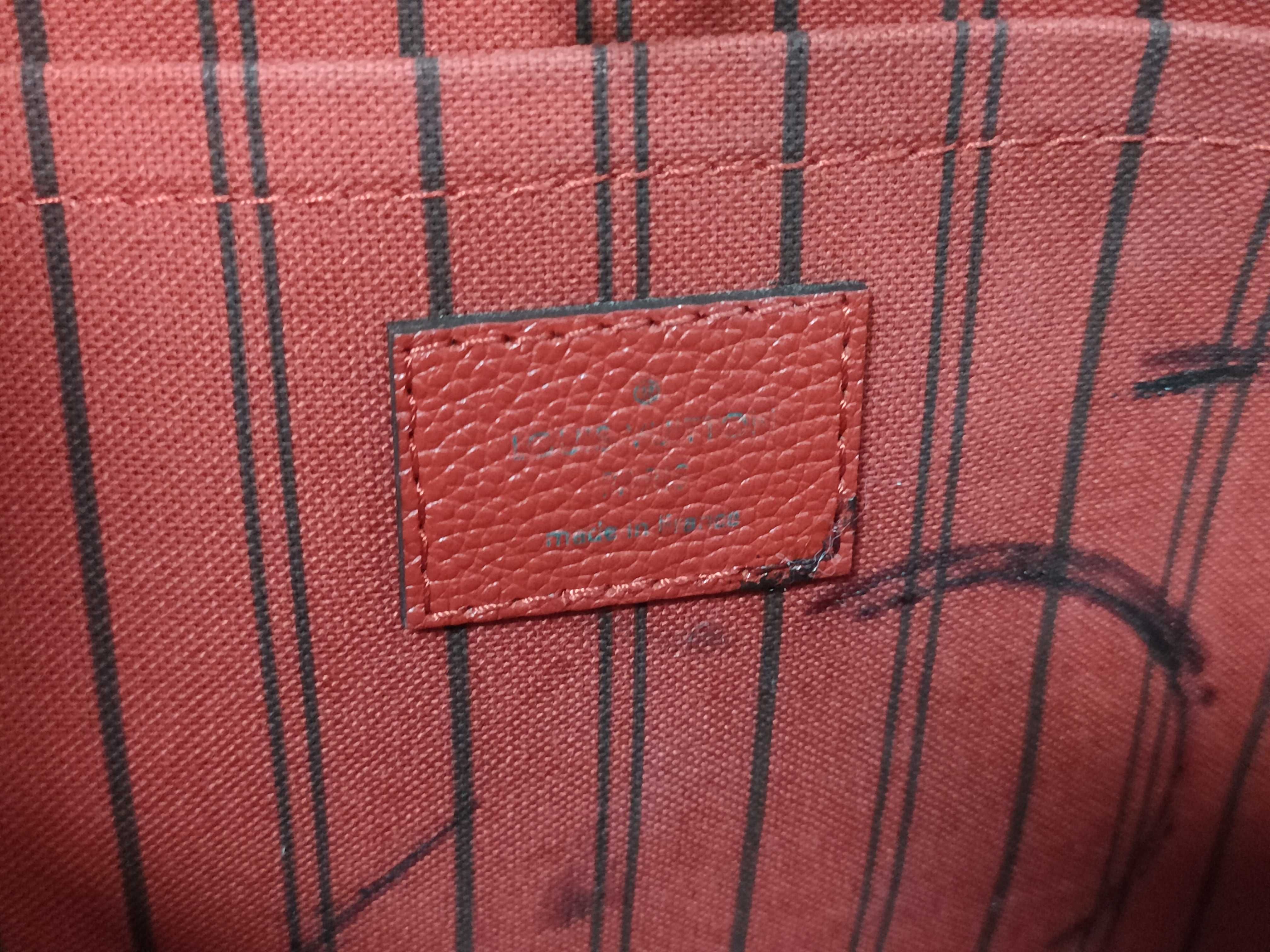 Monogram Empreinte Louis Vuitton Montaigne MM Empreinte 2-way Handbag — view 10