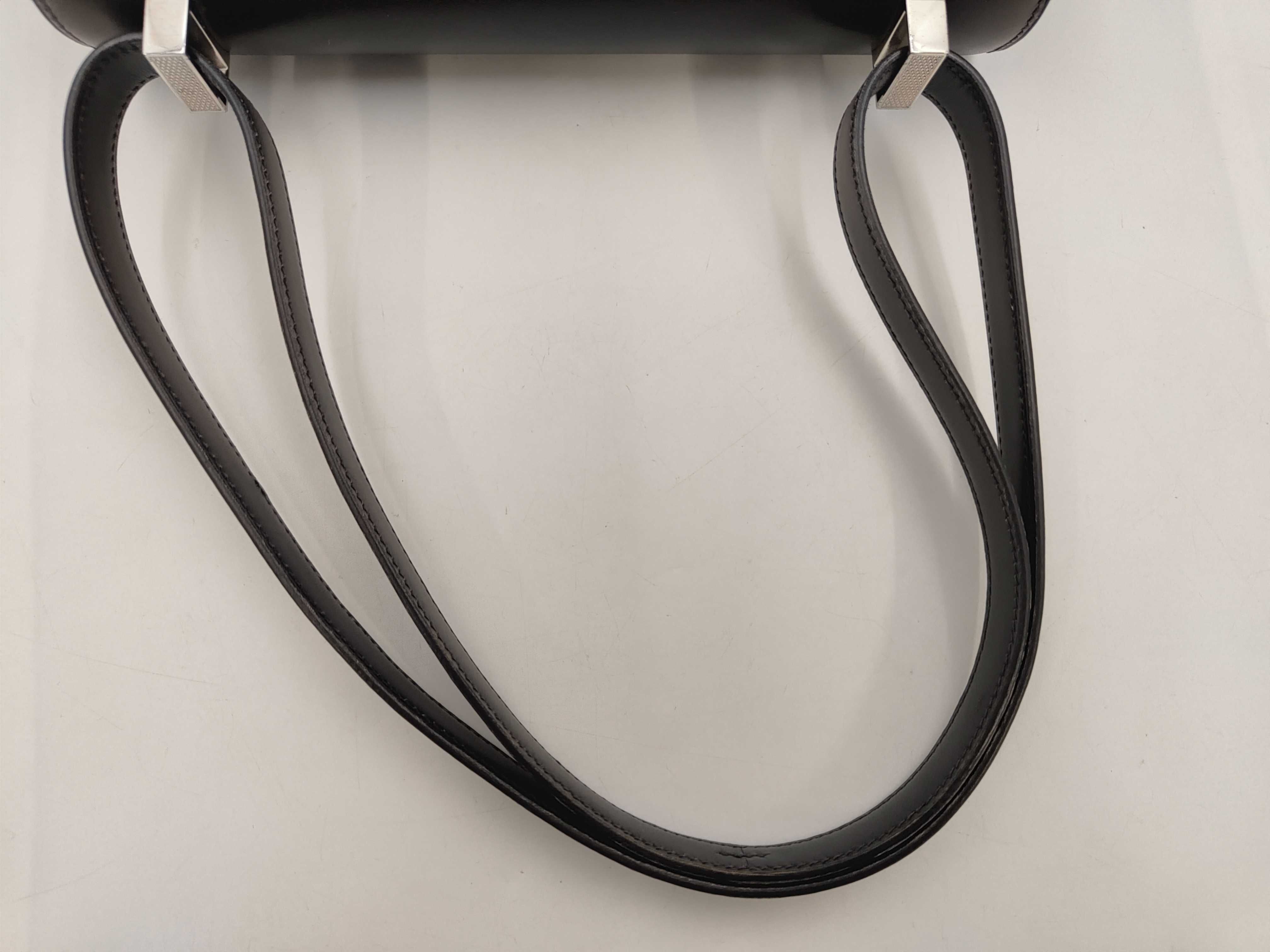 Constance 23 Silver Hardware G Black Box Calf Shoulder Bag — view 3