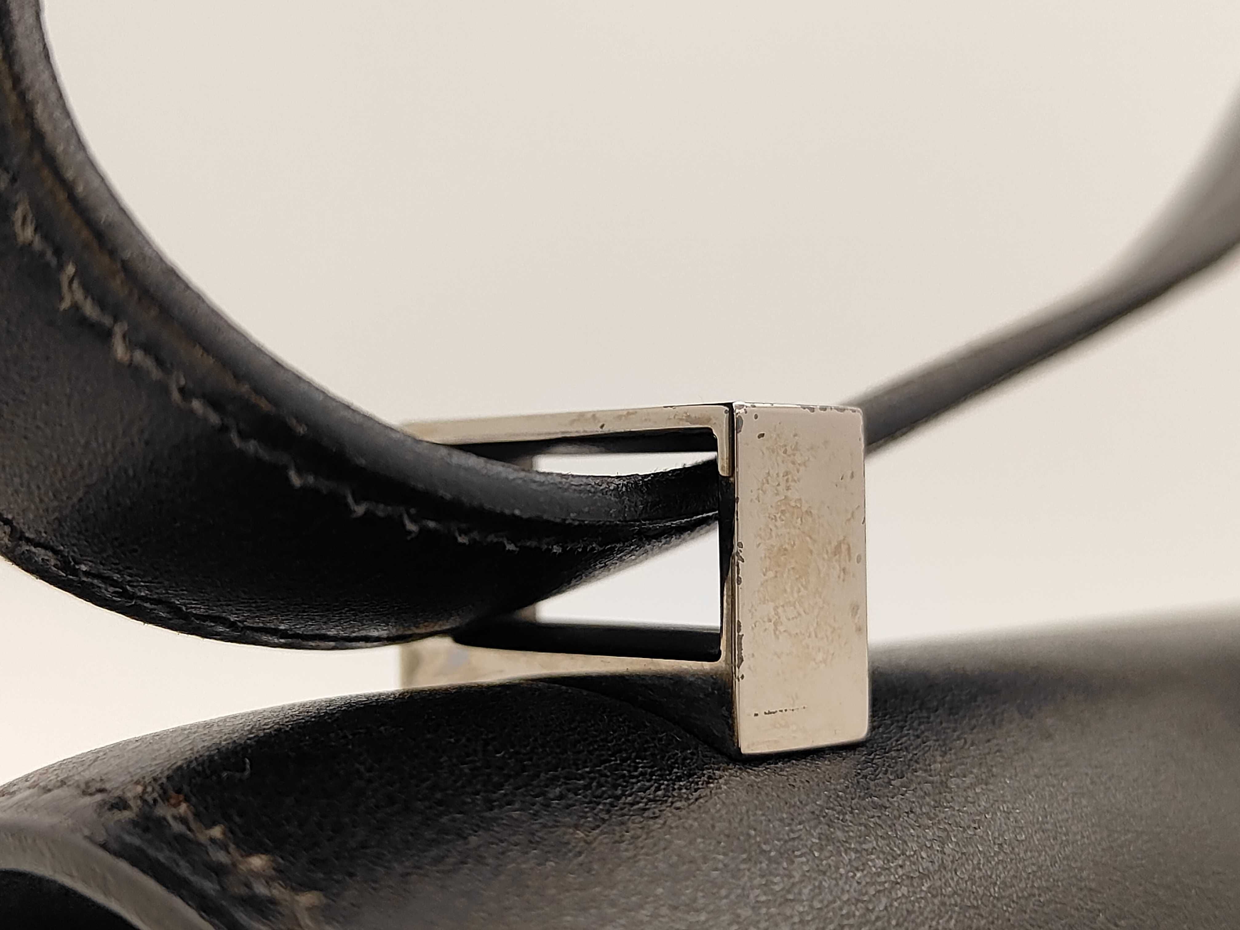 Constance 23 Silver Hardware G Black Box Calf Shoulder Bag — view 5