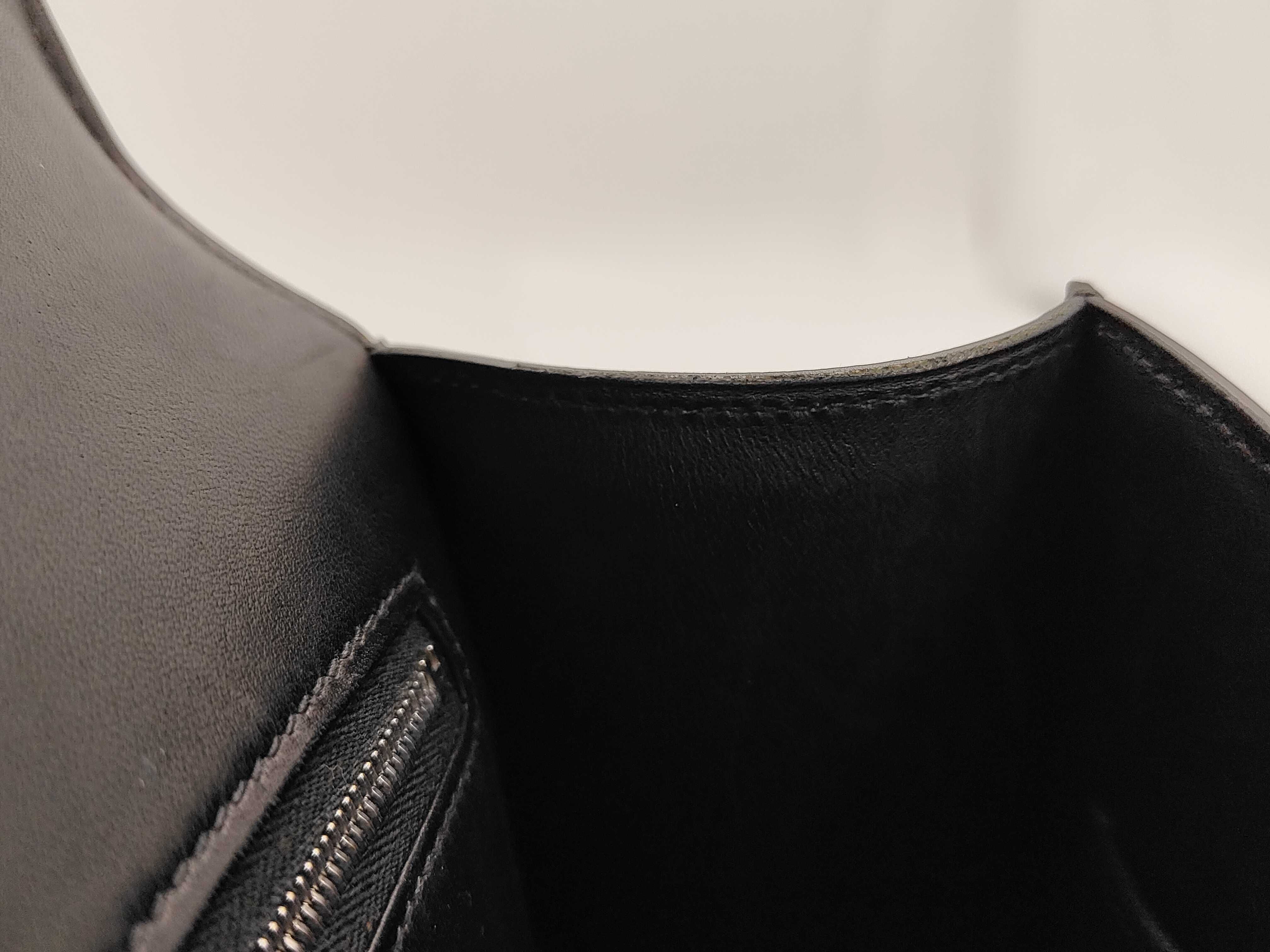 Constance 23 Silver Hardware G Black Box Calf Shoulder Bag — view 10