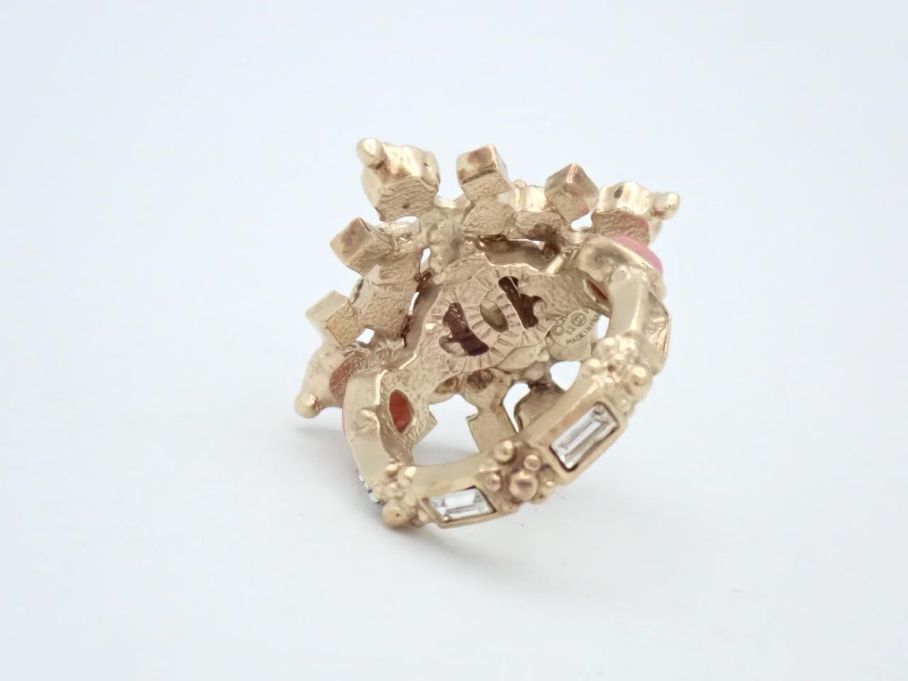 Coco Mark Color Stone Bijou Ring 12/P #11 — view 2