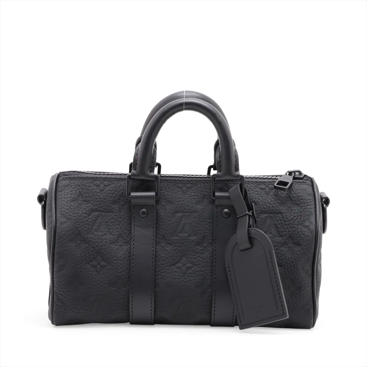 Taurillon Monogram Keepall Bandoulière 25 M20900 Black (RFID detected) — view 2