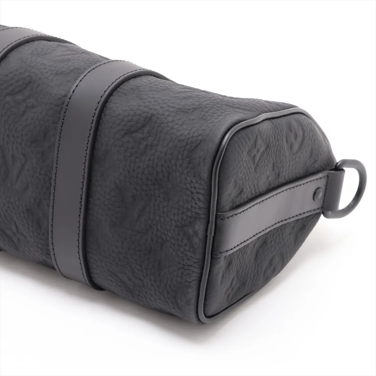 Taurillon Monogram Keepall Bandoulière 25 M20900 Black (RFID detected) — view 3