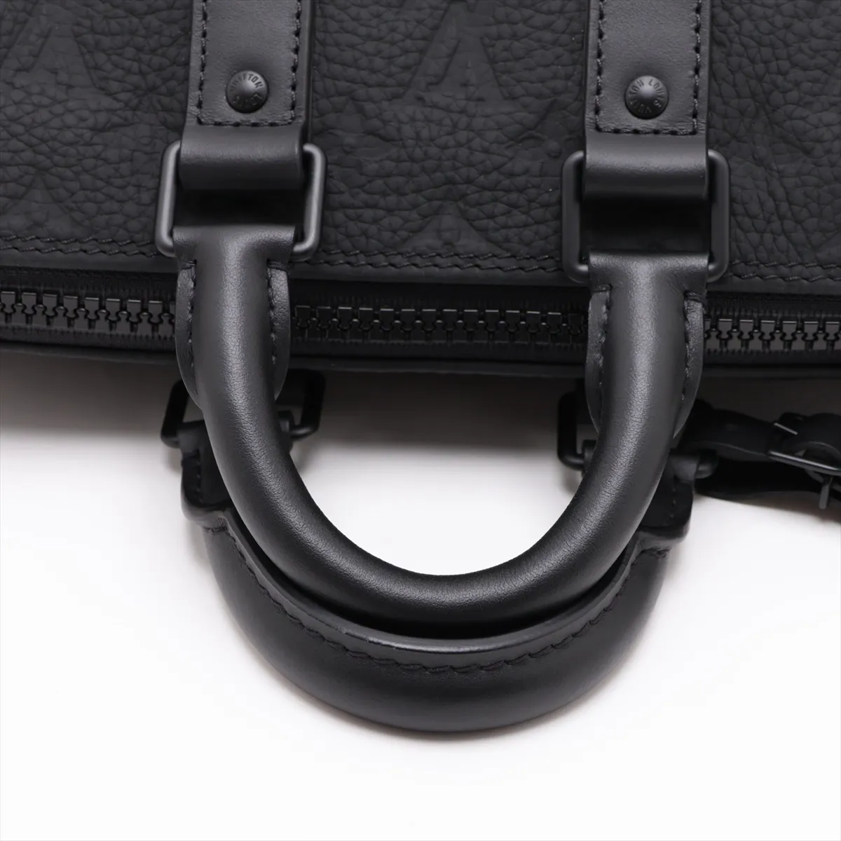 Taurillon Monogram Keepall Bandoulière 25 M20900 Black (RFID detected) — view 5