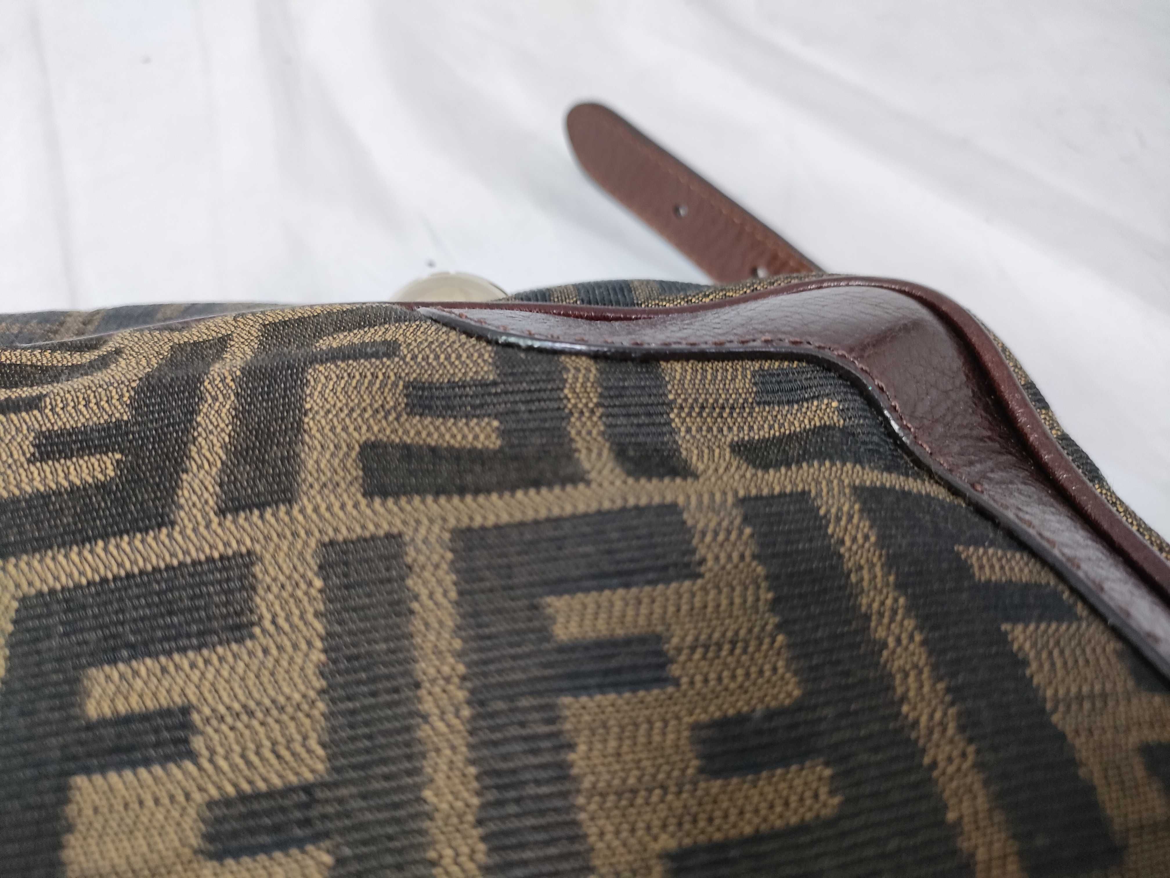Zucca print fleece-lined 2-way shoulder bag — view 15