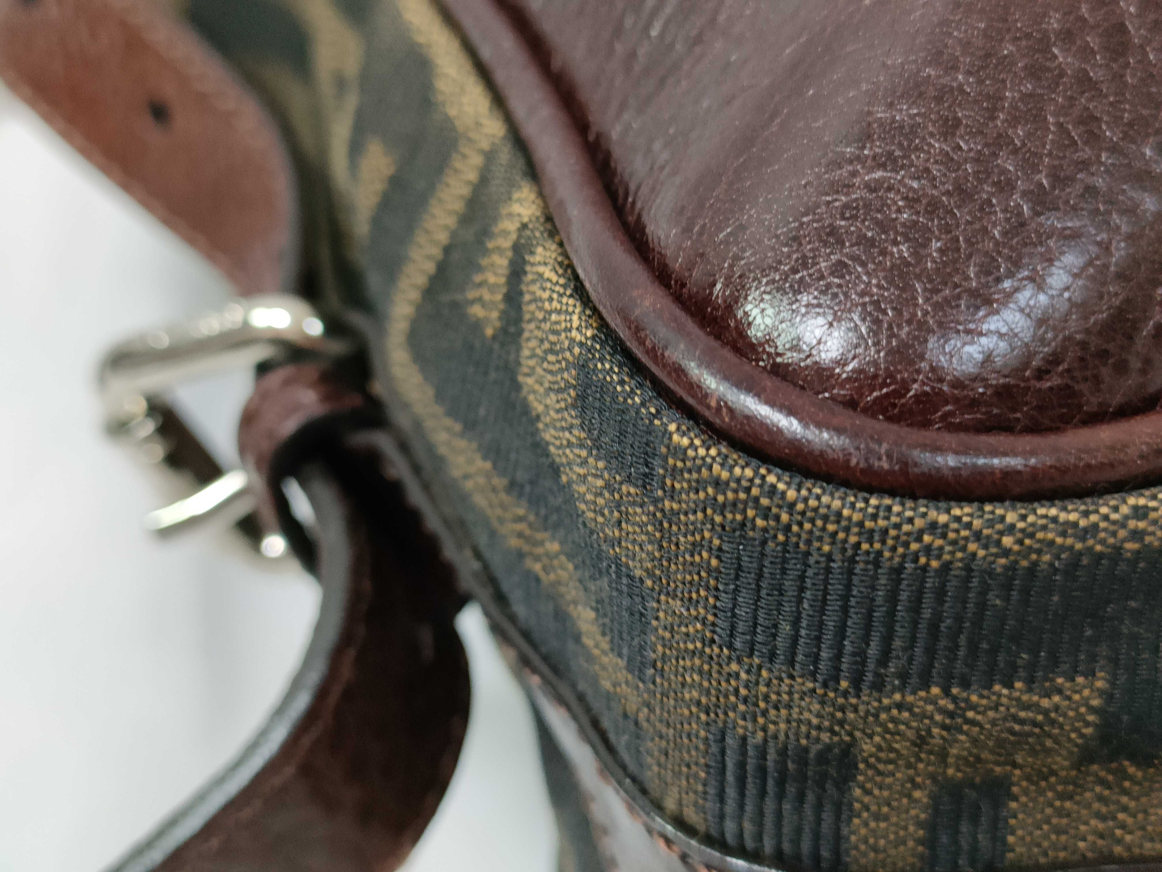 Zucca print fleece-lined 2-way shoulder bag — view 7