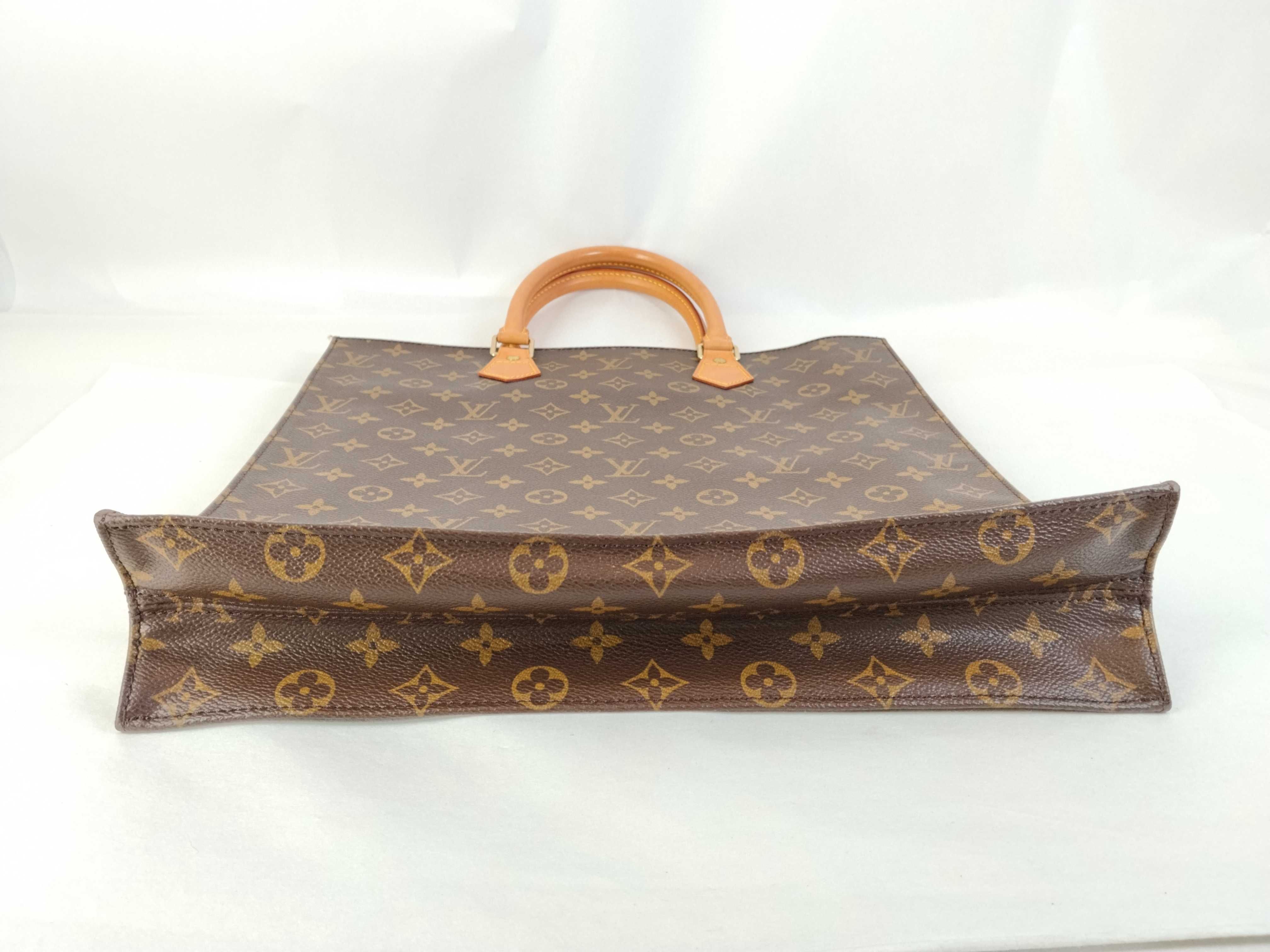 Monogram Sac Plat M51140 MI1001 Brown Handbag — view 8