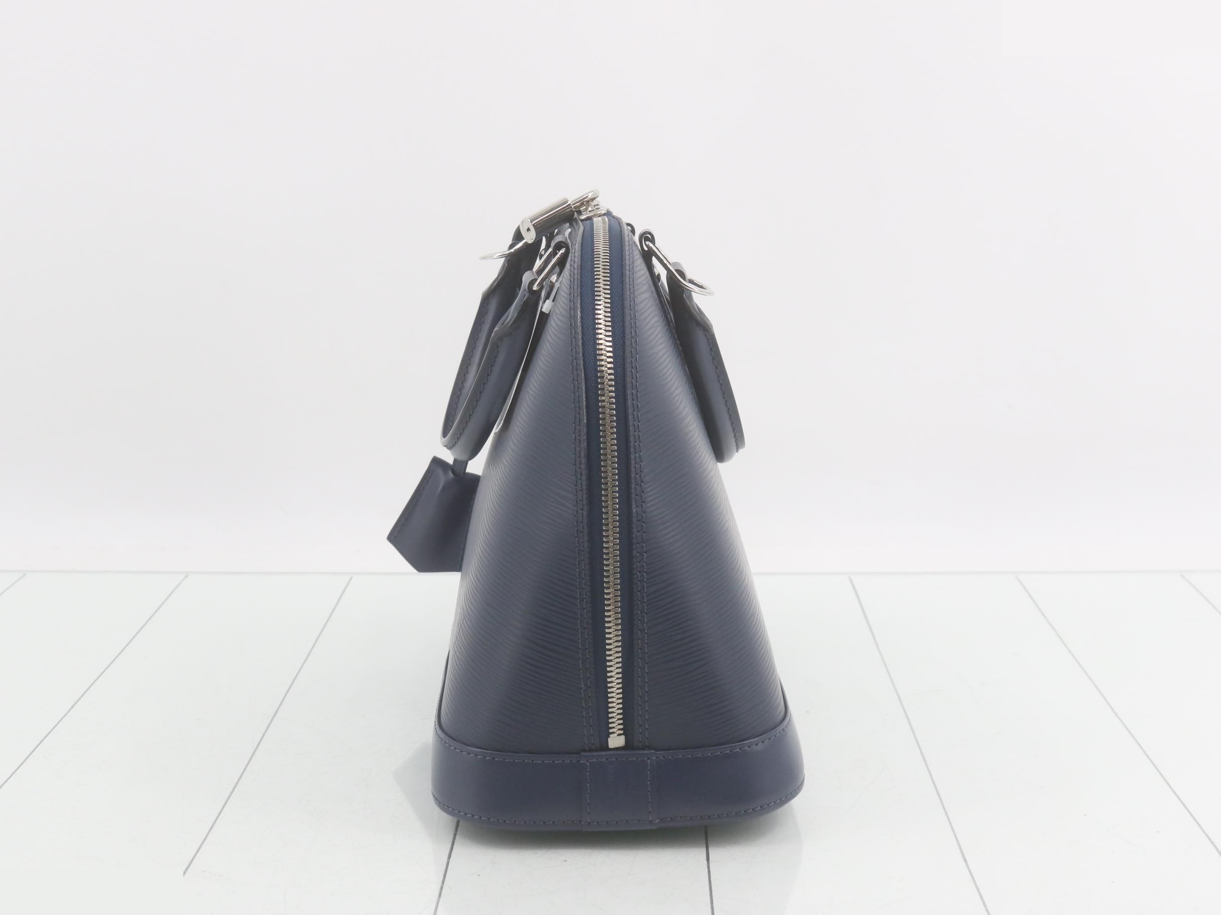Alma PM Indigo Blue 2-Way Handbag — view 3