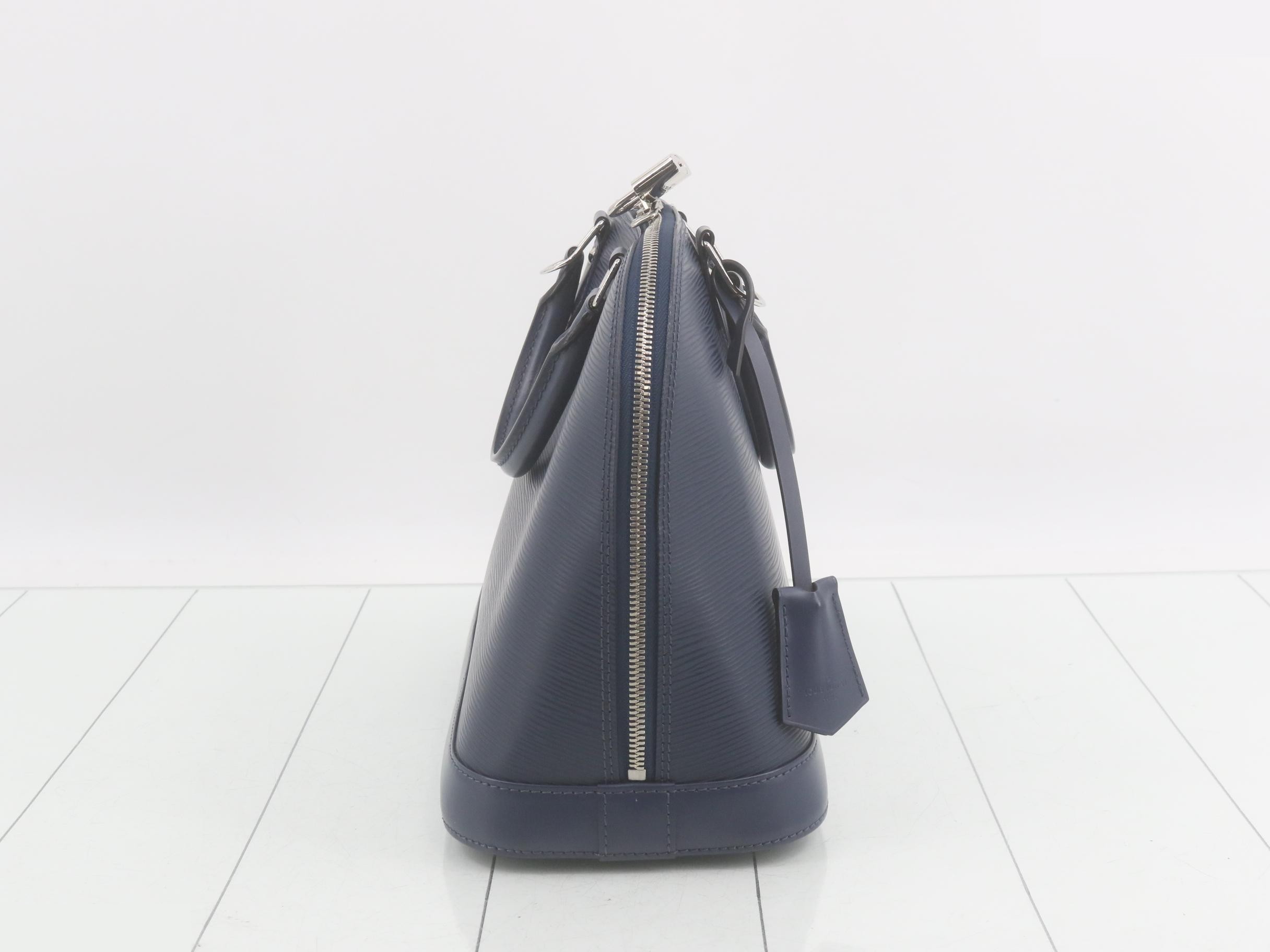Alma PM Indigo Blue 2-Way Handbag — view 4