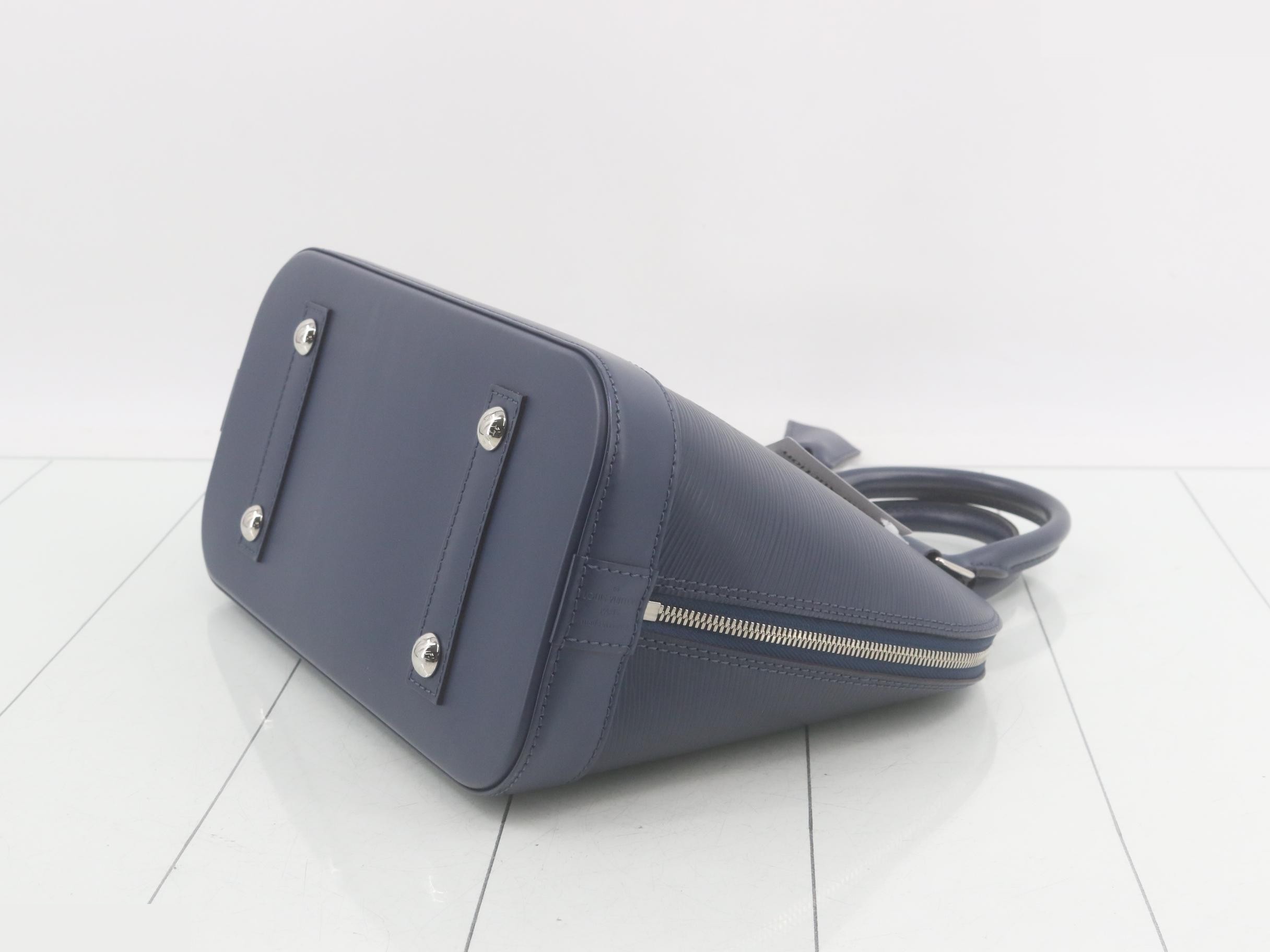 Alma PM Indigo Blue 2-Way Handbag — view 6