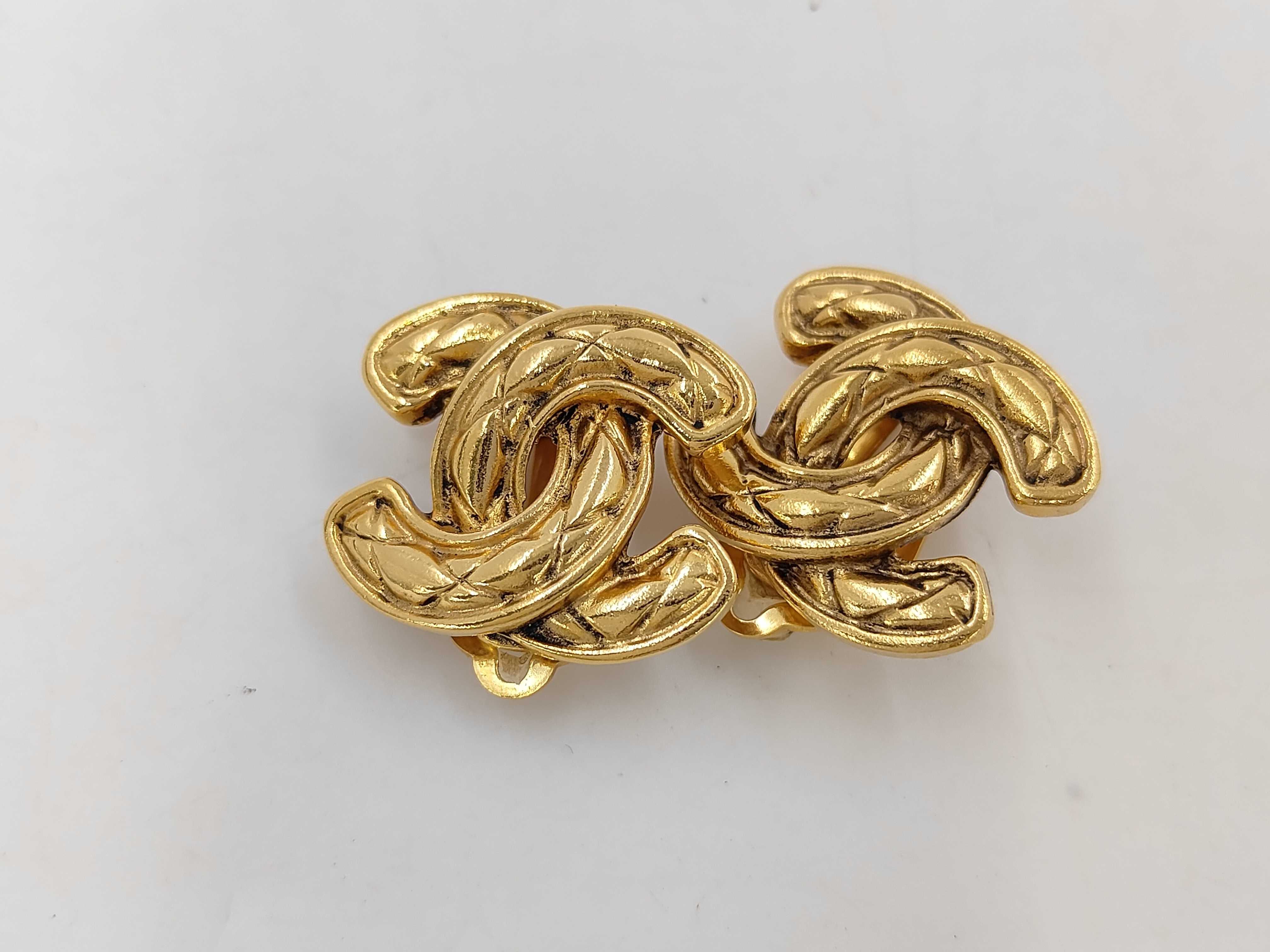 Coco Mark Gold Earrings