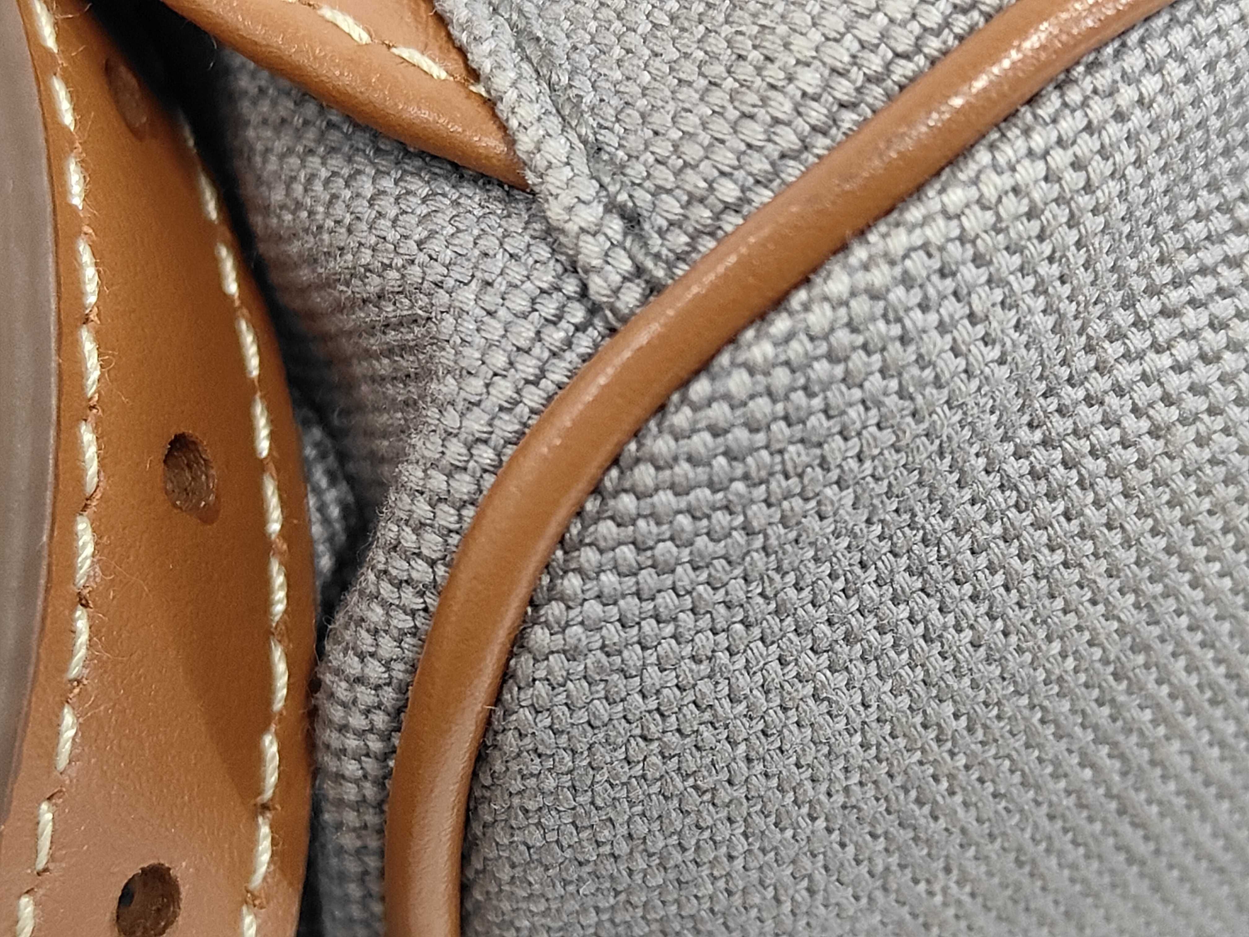 Canvas Leather Backpack Large Rucksack — view 3
