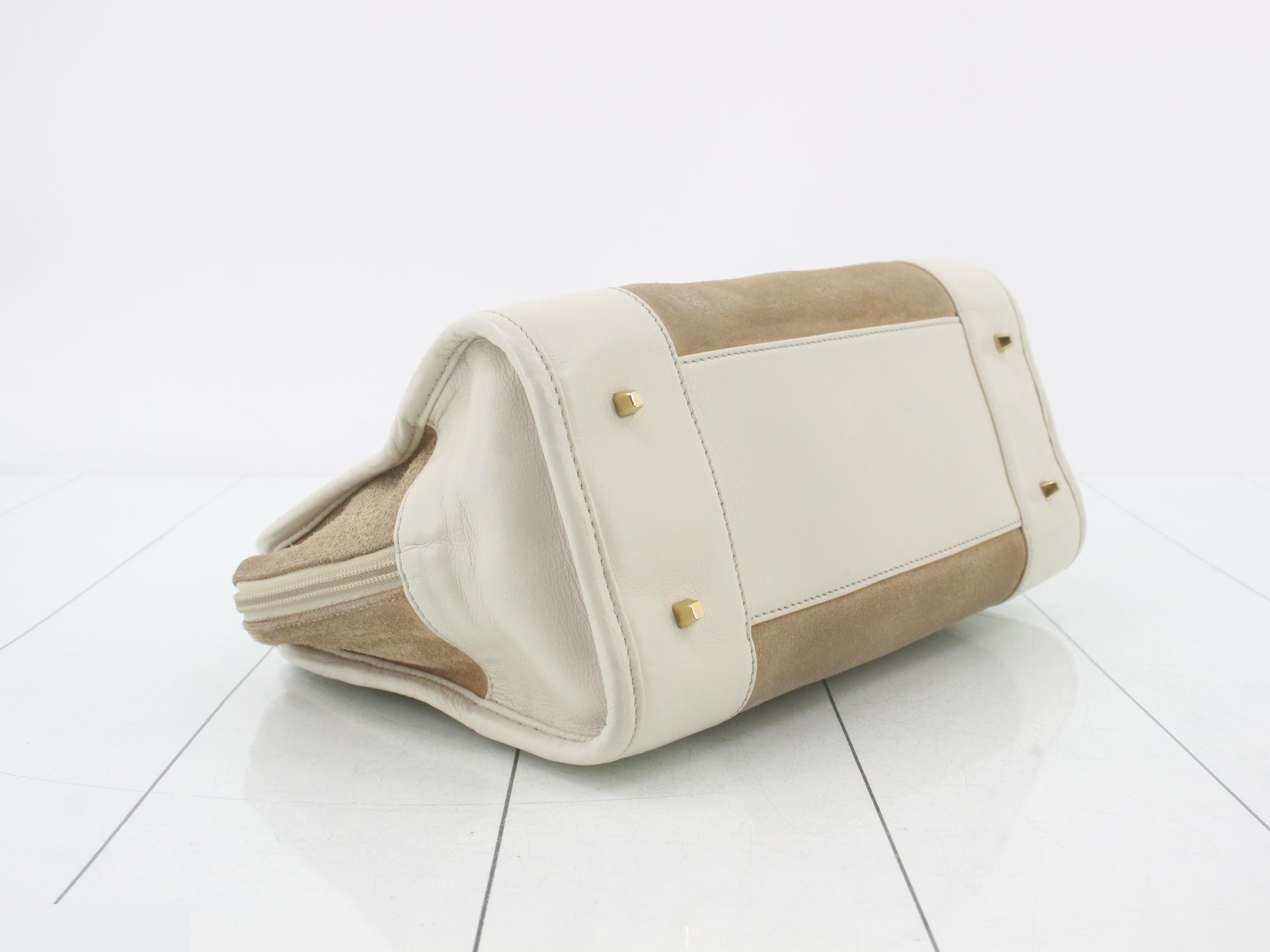 Amazona Suede x Leather Handbag — view 5