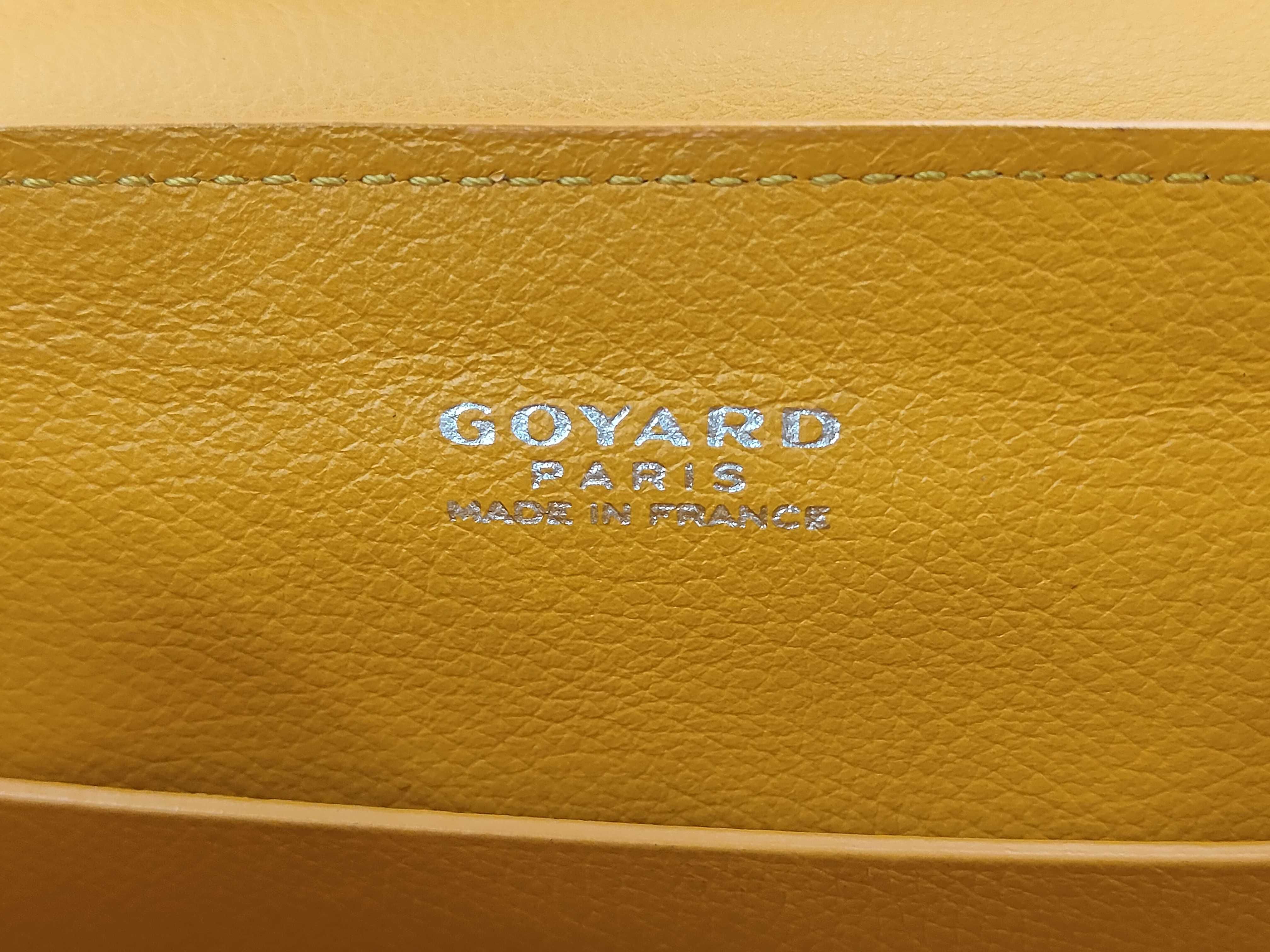 Saigon Herringbone 2-way Shoulder Bag, Yellow Handbag — view 9