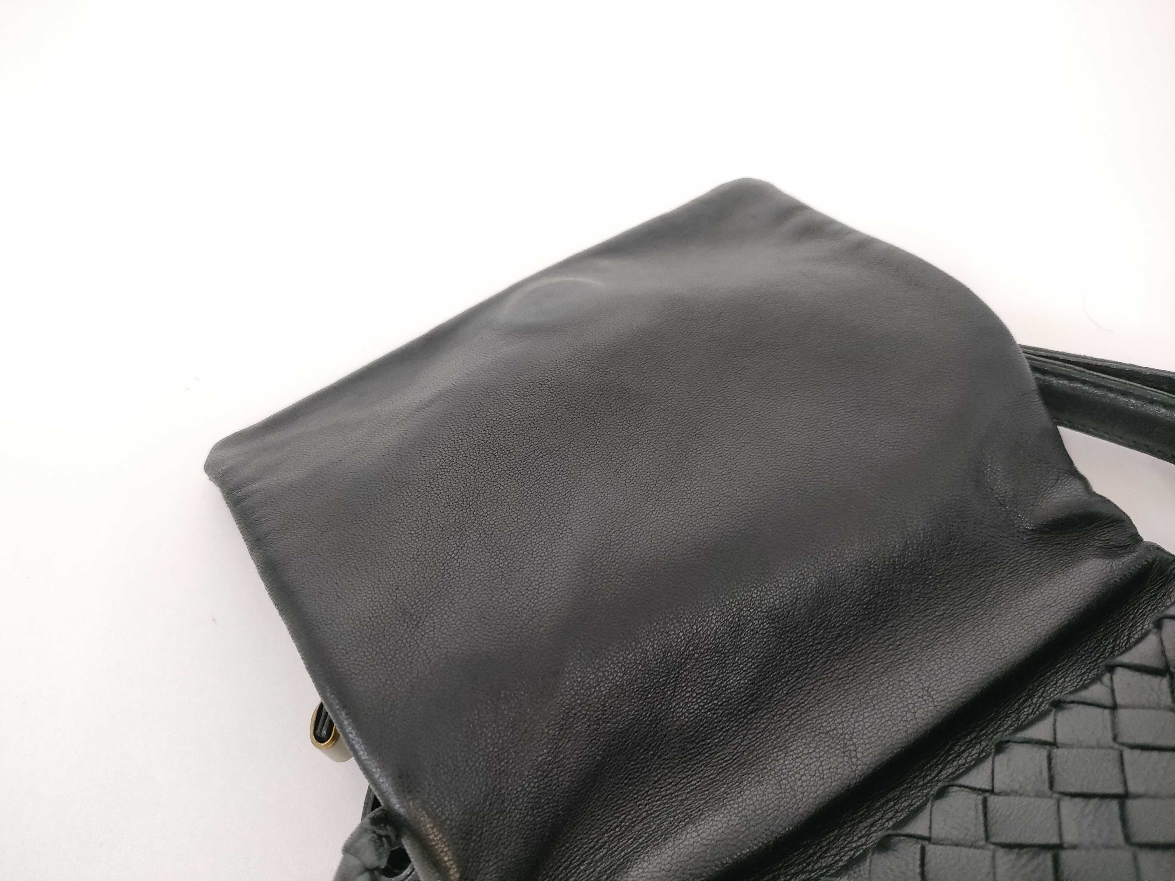 Intrecciato Bottega Veneta Handbag Intrecciato Black Leather Handbag — view 8