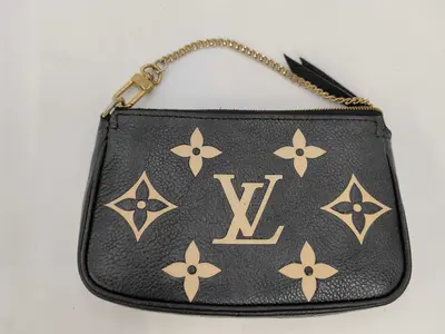 Monogram Empreinte Mini Pochette Accessoires M80732 Black (RFID detected) Pouch