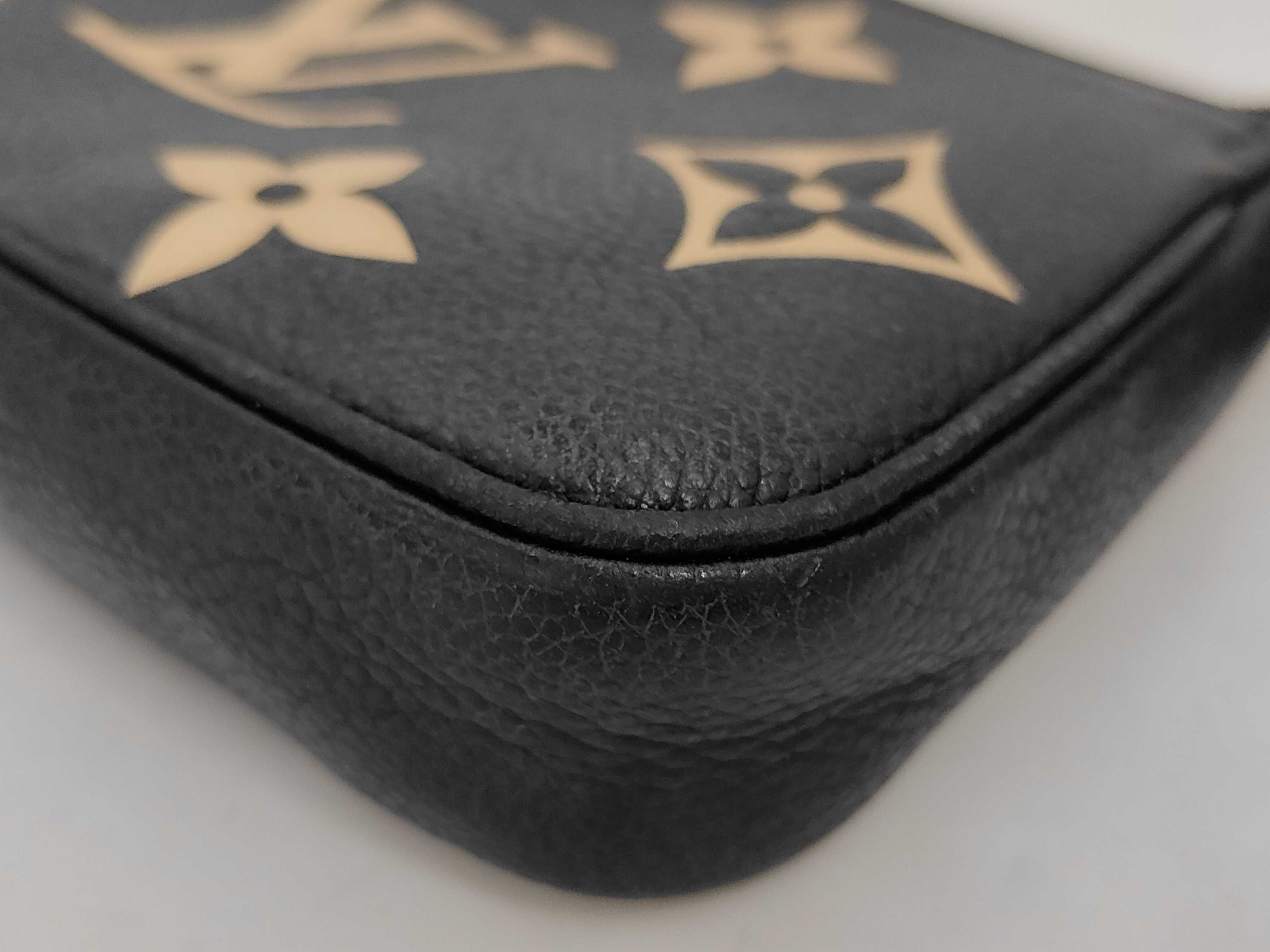 Monogram Empreinte Mini Pochette Accessoires M80732 Black (RFID detected) Pouch — view 3