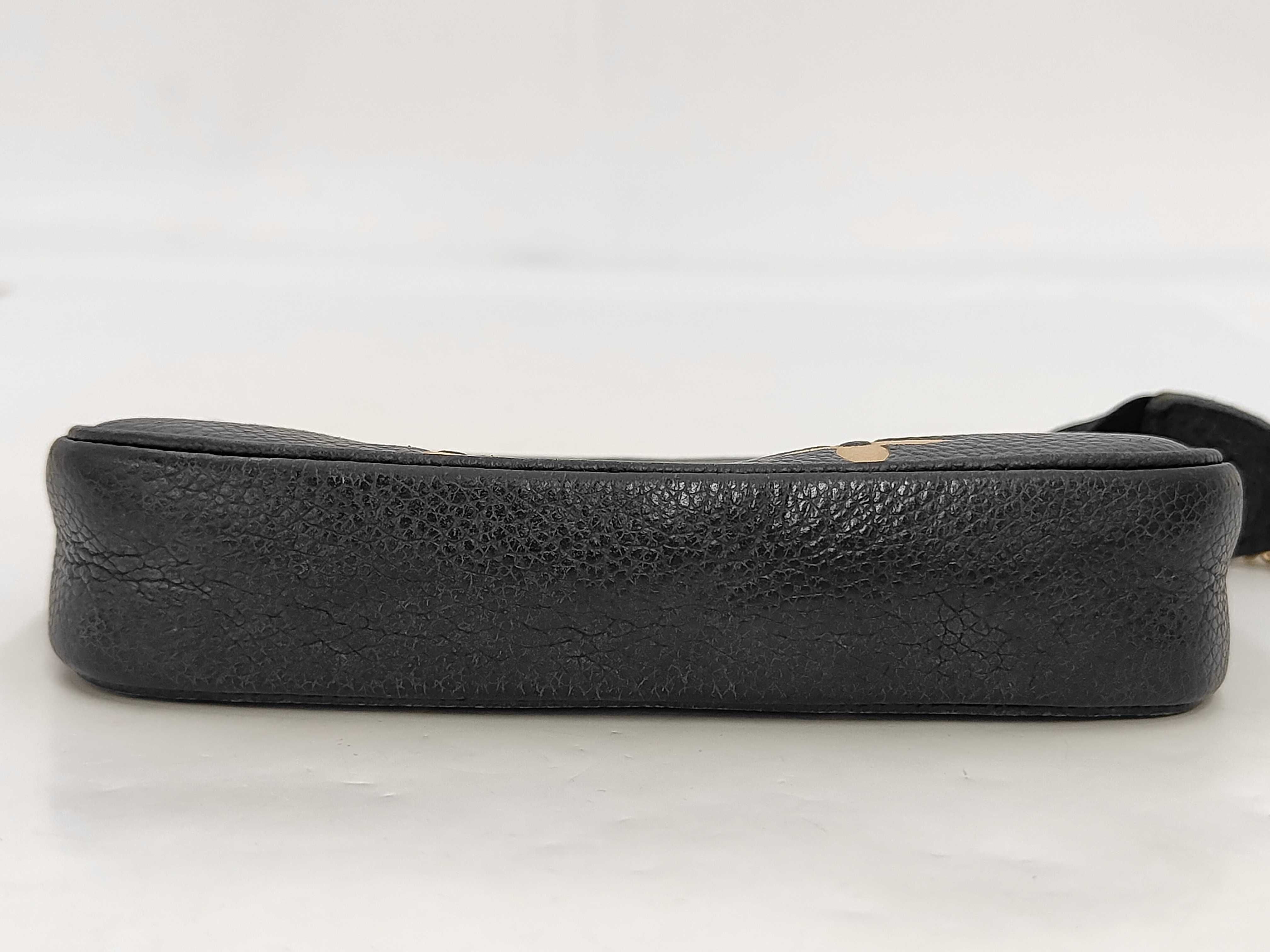 Monogram Empreinte Mini Pochette Accessoires M80732 Black (RFID detected) Pouch — view 4