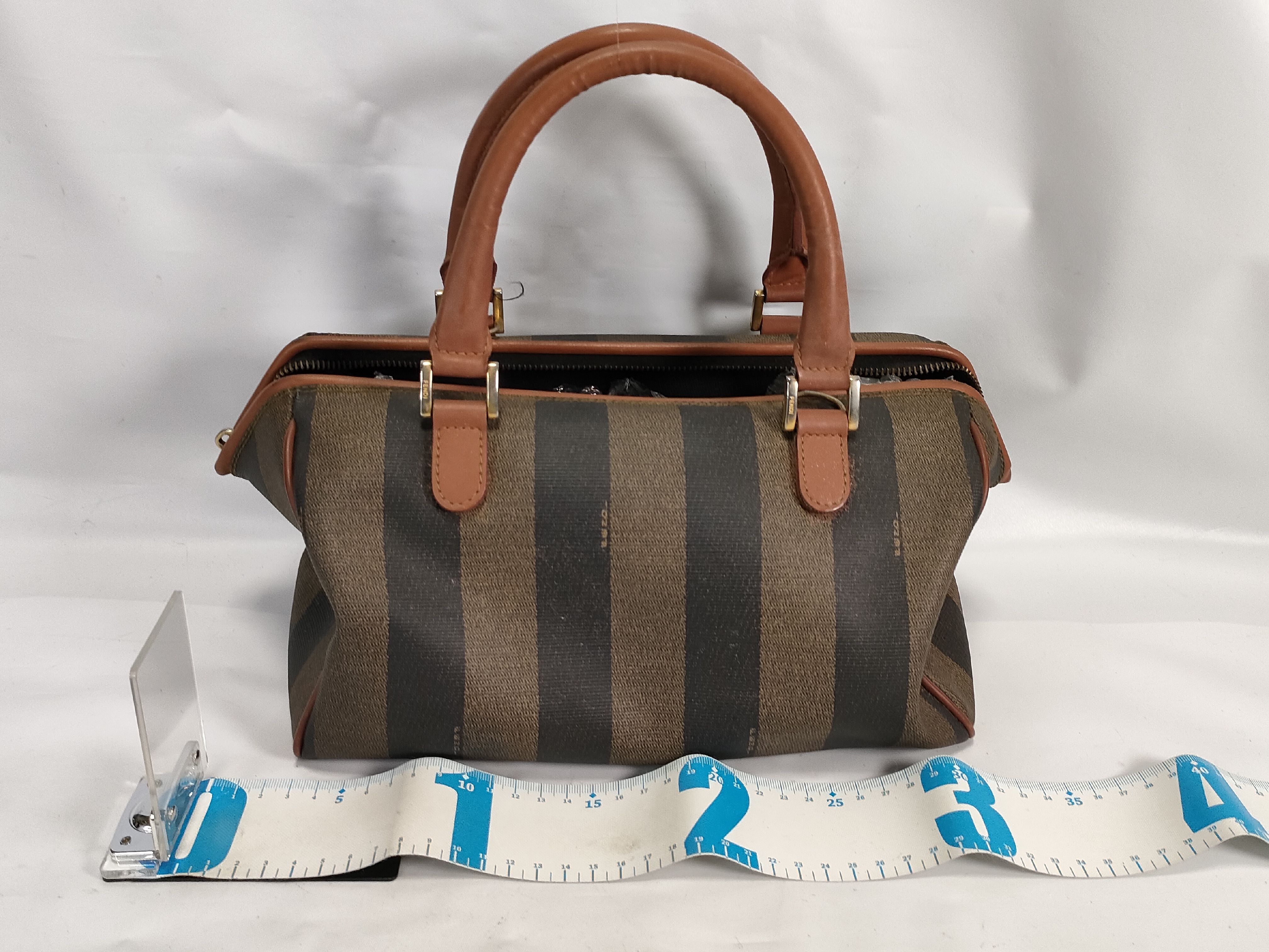 Pecan Pattern Mini Boston Bag — view 2