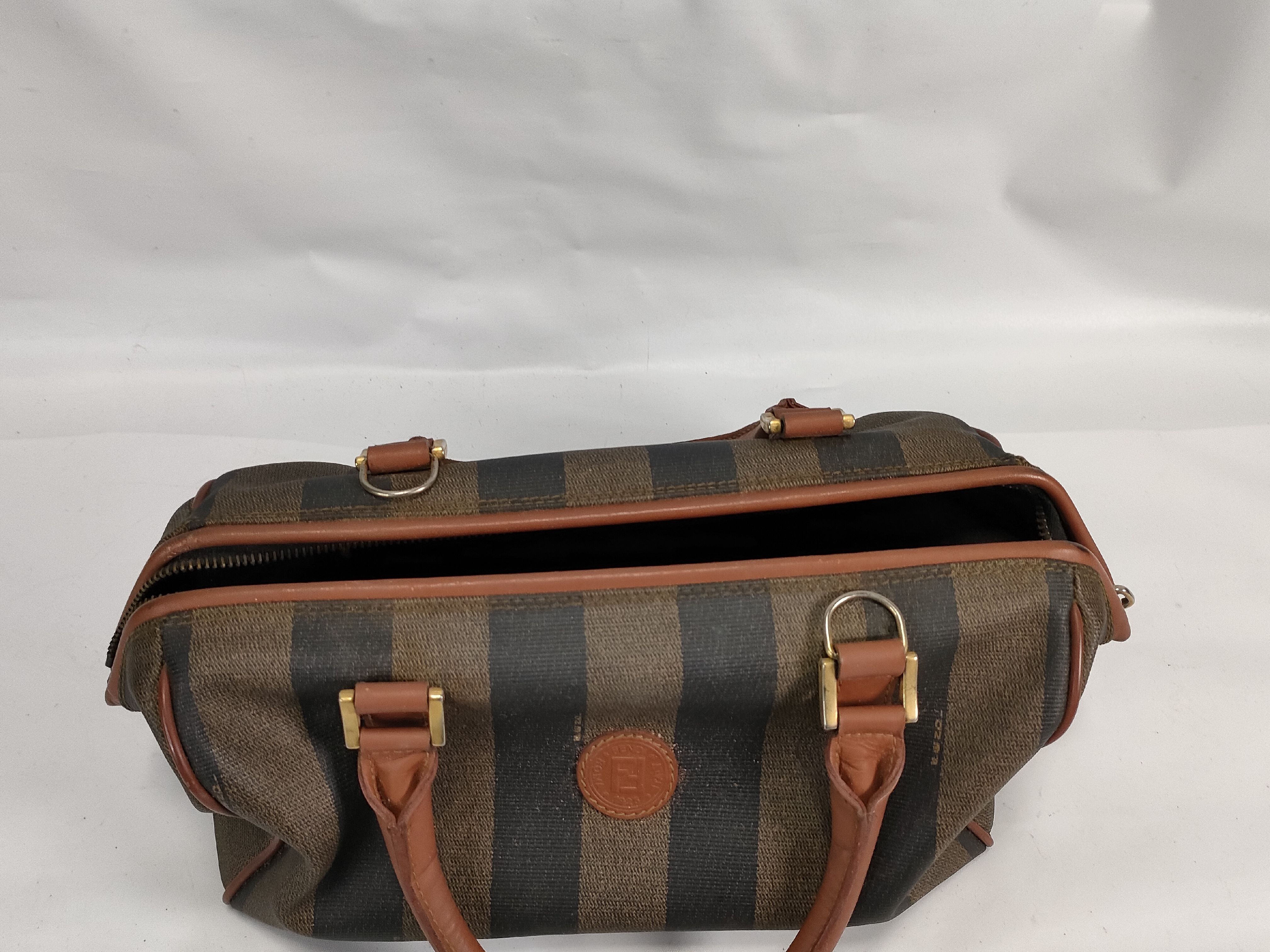 Pecan Pattern Mini Boston Bag — view 8