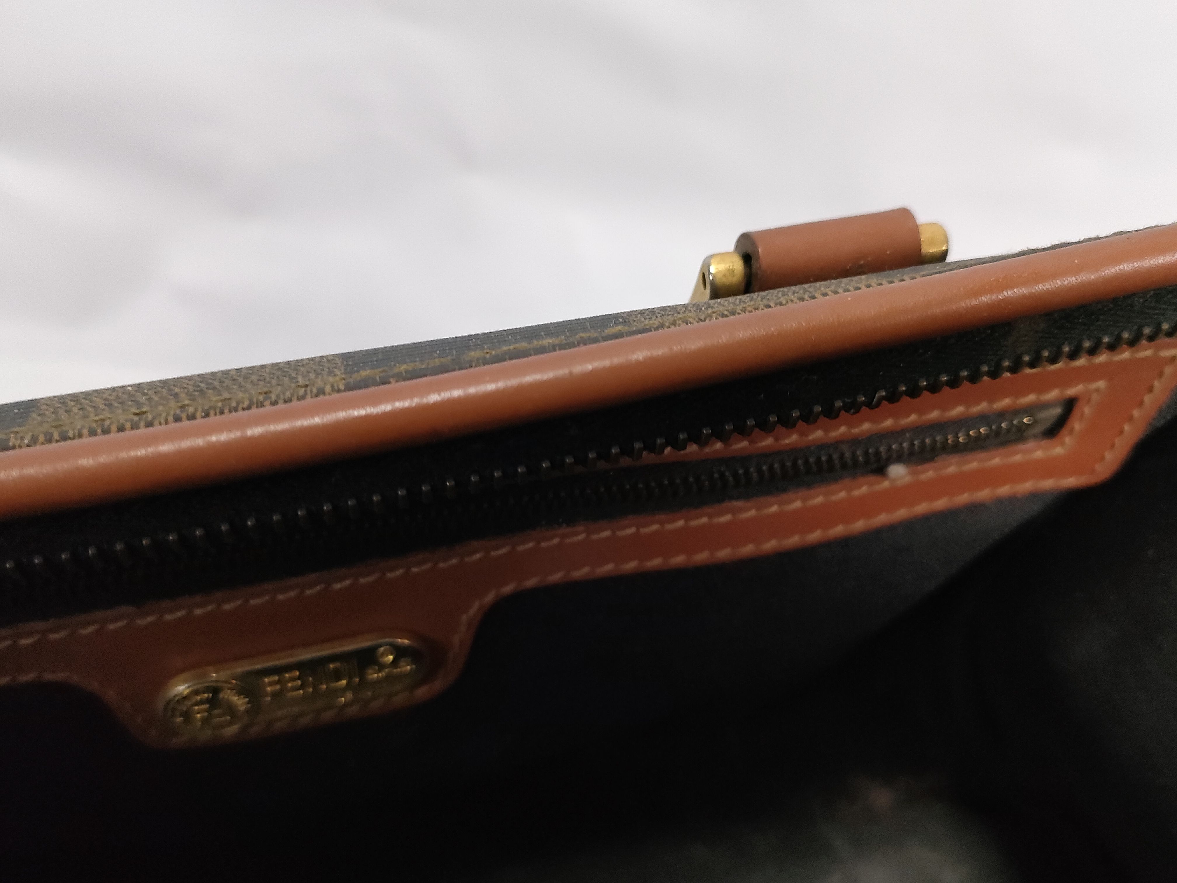 Pecan Pattern Mini Boston Bag — view 9