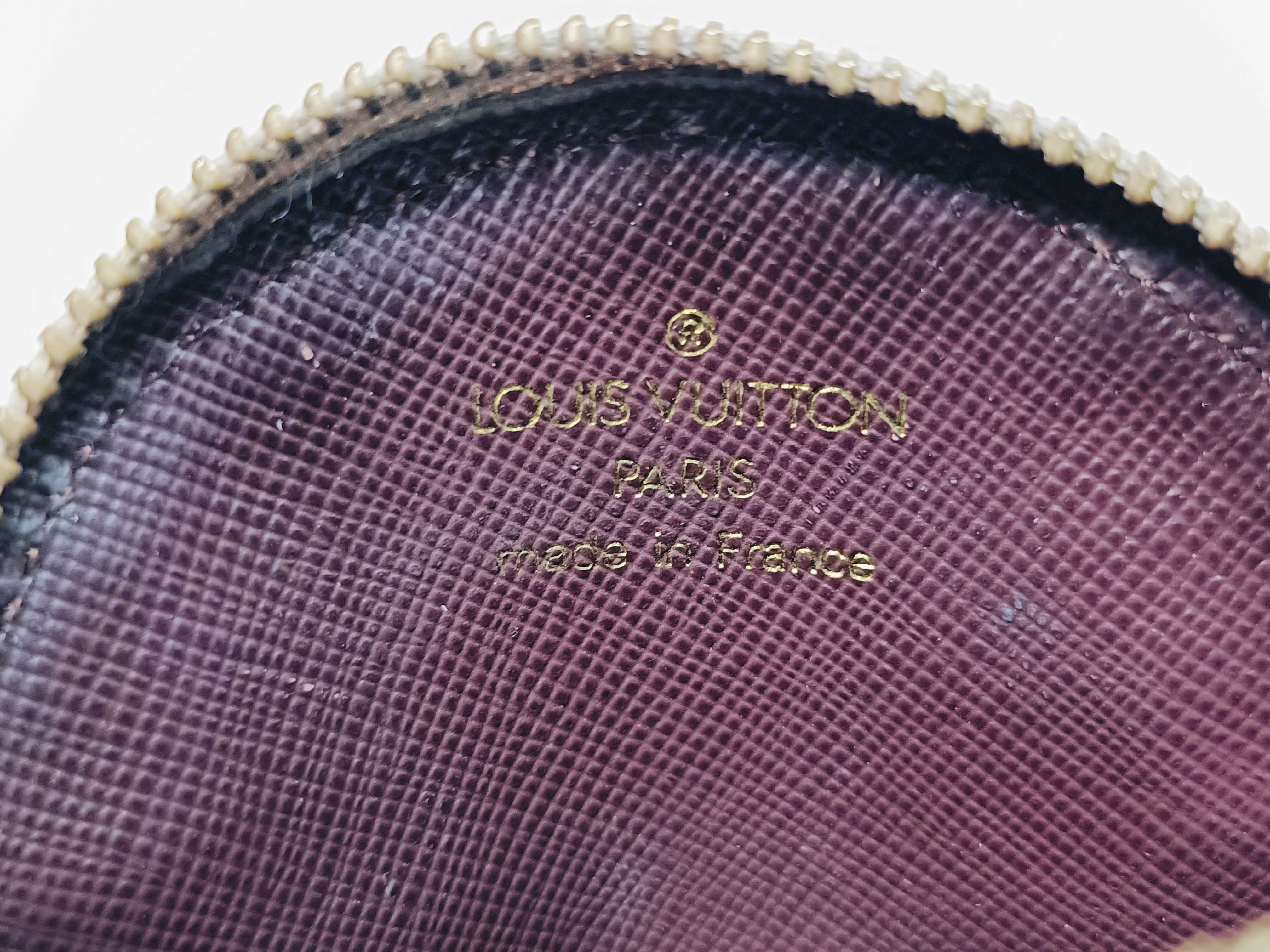 Monogram Mini Portemonnaie Long Mini Lin Coin Case — view 11