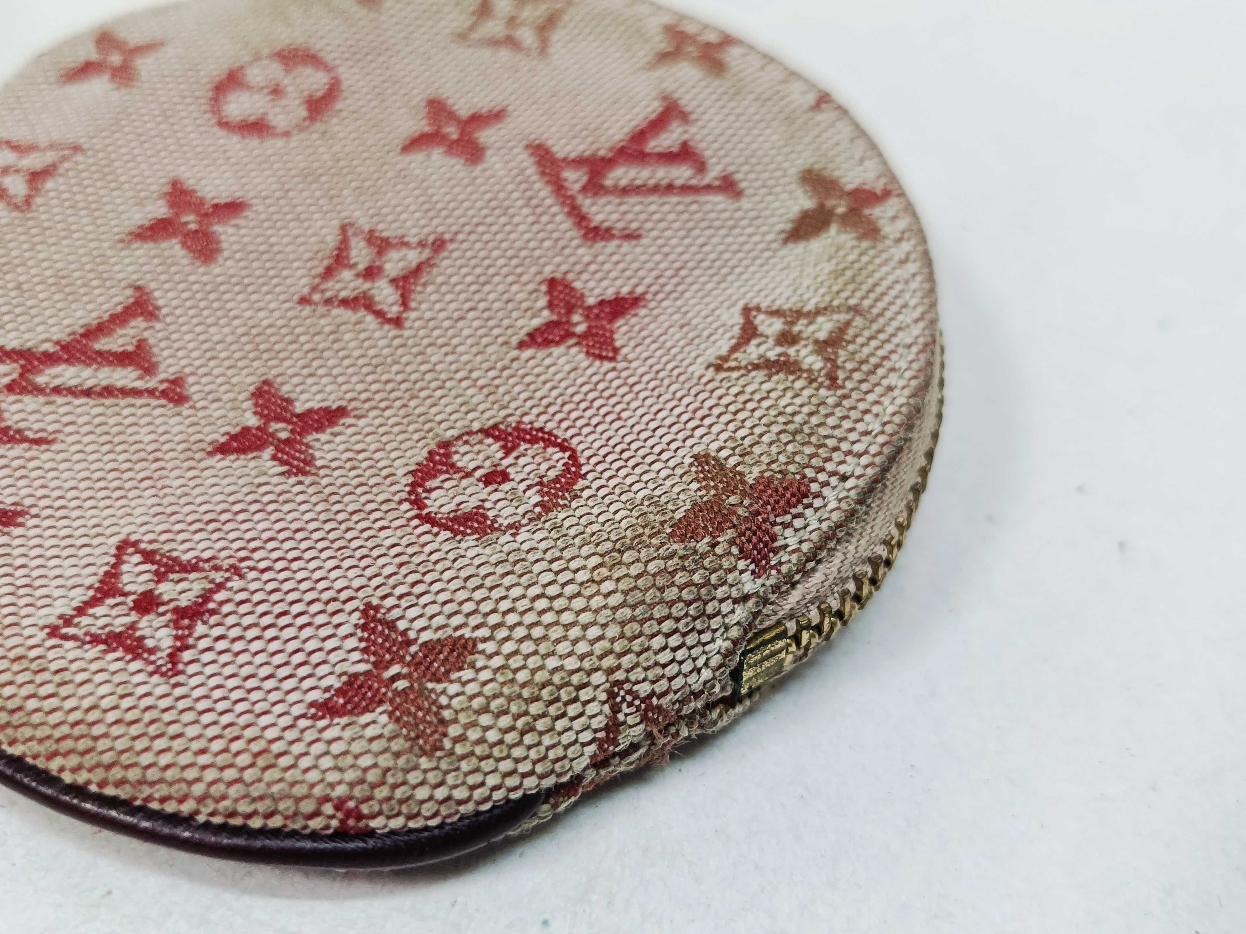 Monogram Mini Portemonnaie Long Mini Lin Coin Case — view 13