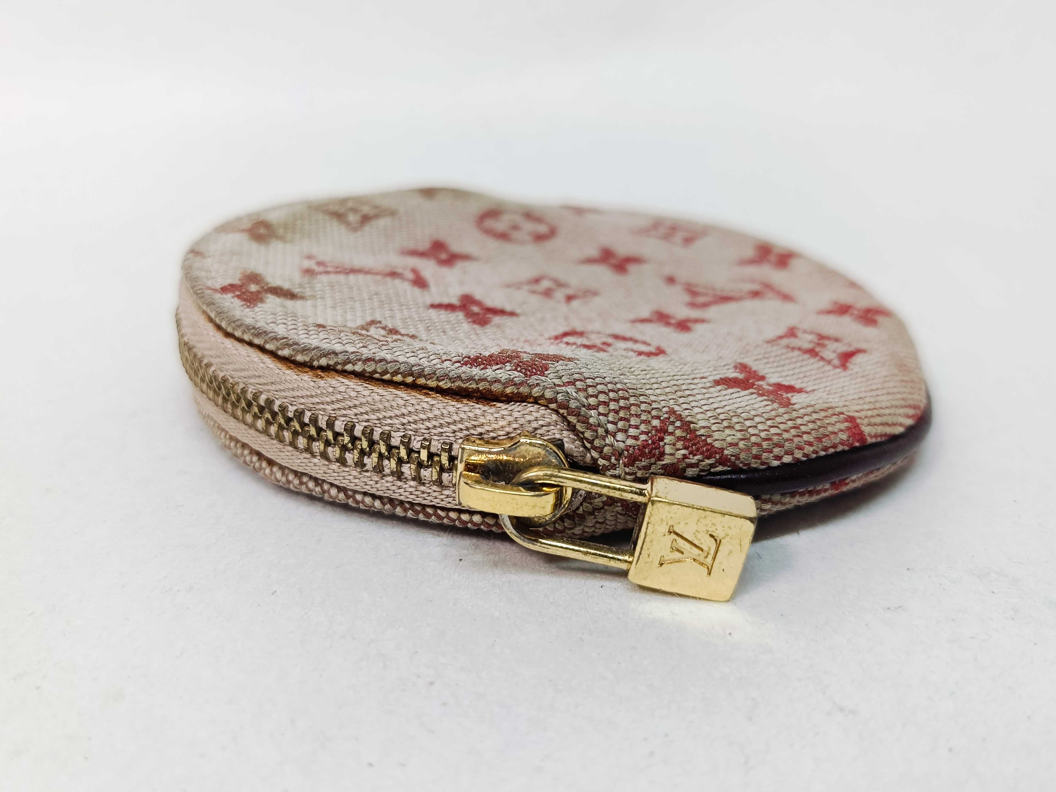 Monogram Mini Portemonnaie Long Mini Lin Coin Case — view 3