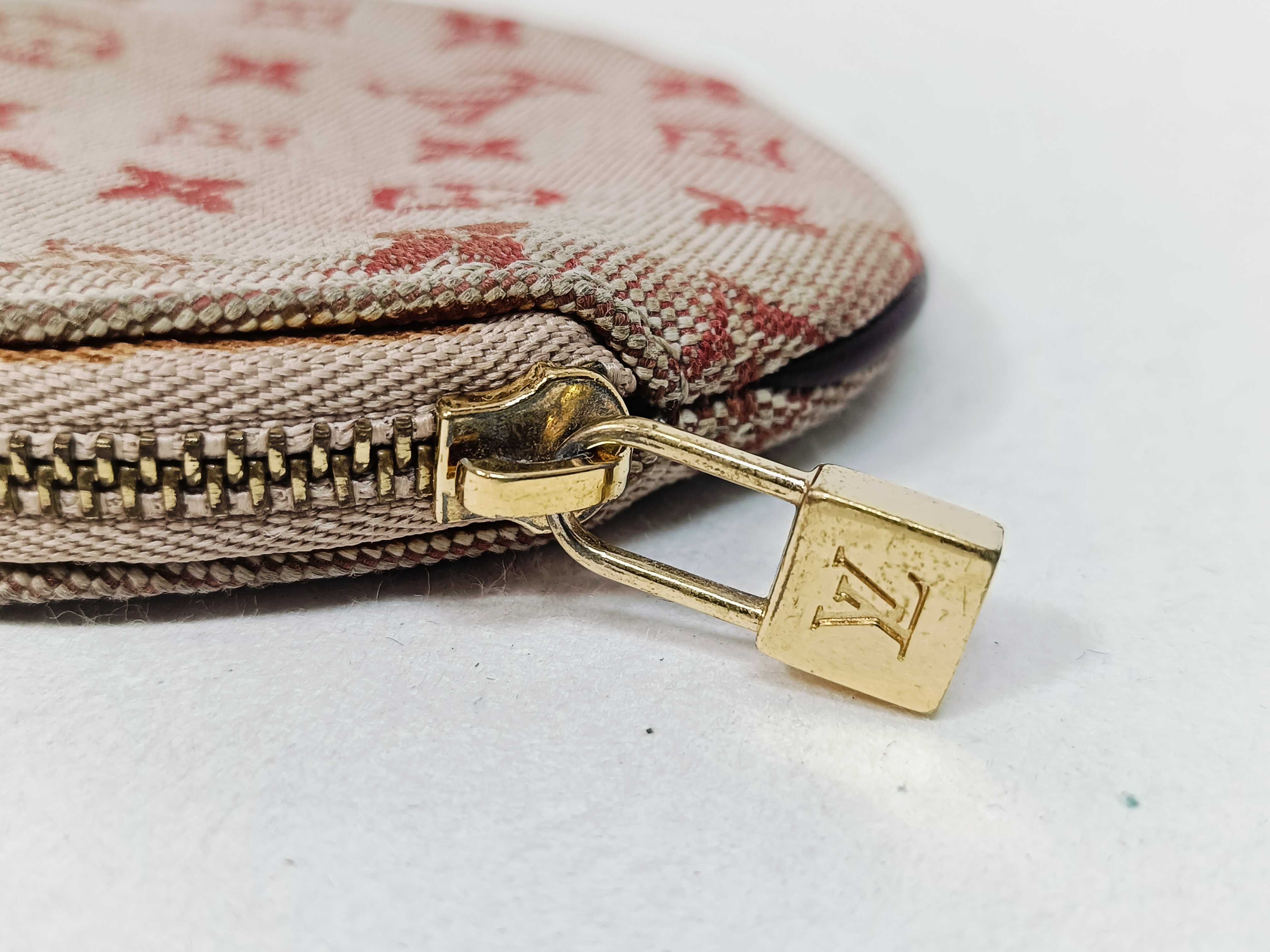 Monogram Mini Portemonnaie Long Mini Lin Coin Case — view 7