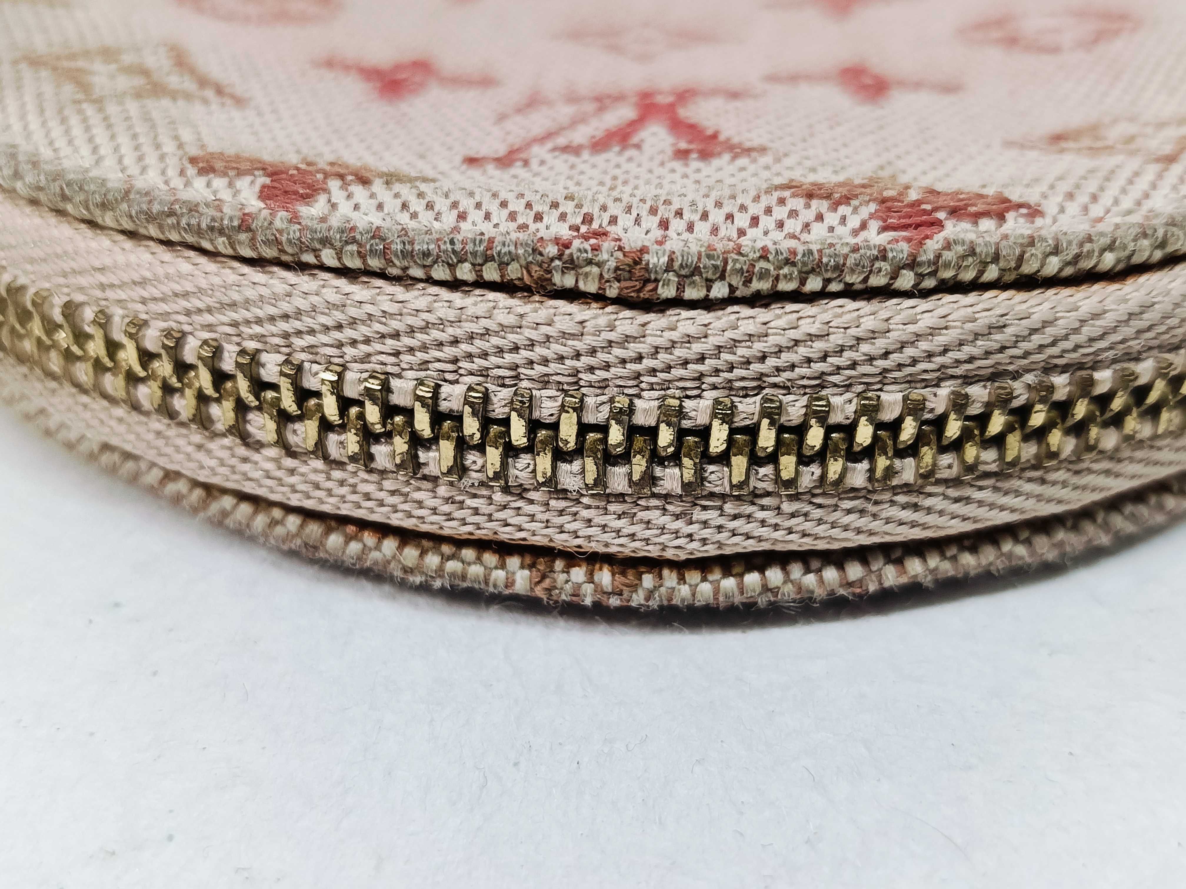 Monogram Mini Portemonnaie Long Mini Lin Coin Case — view 8