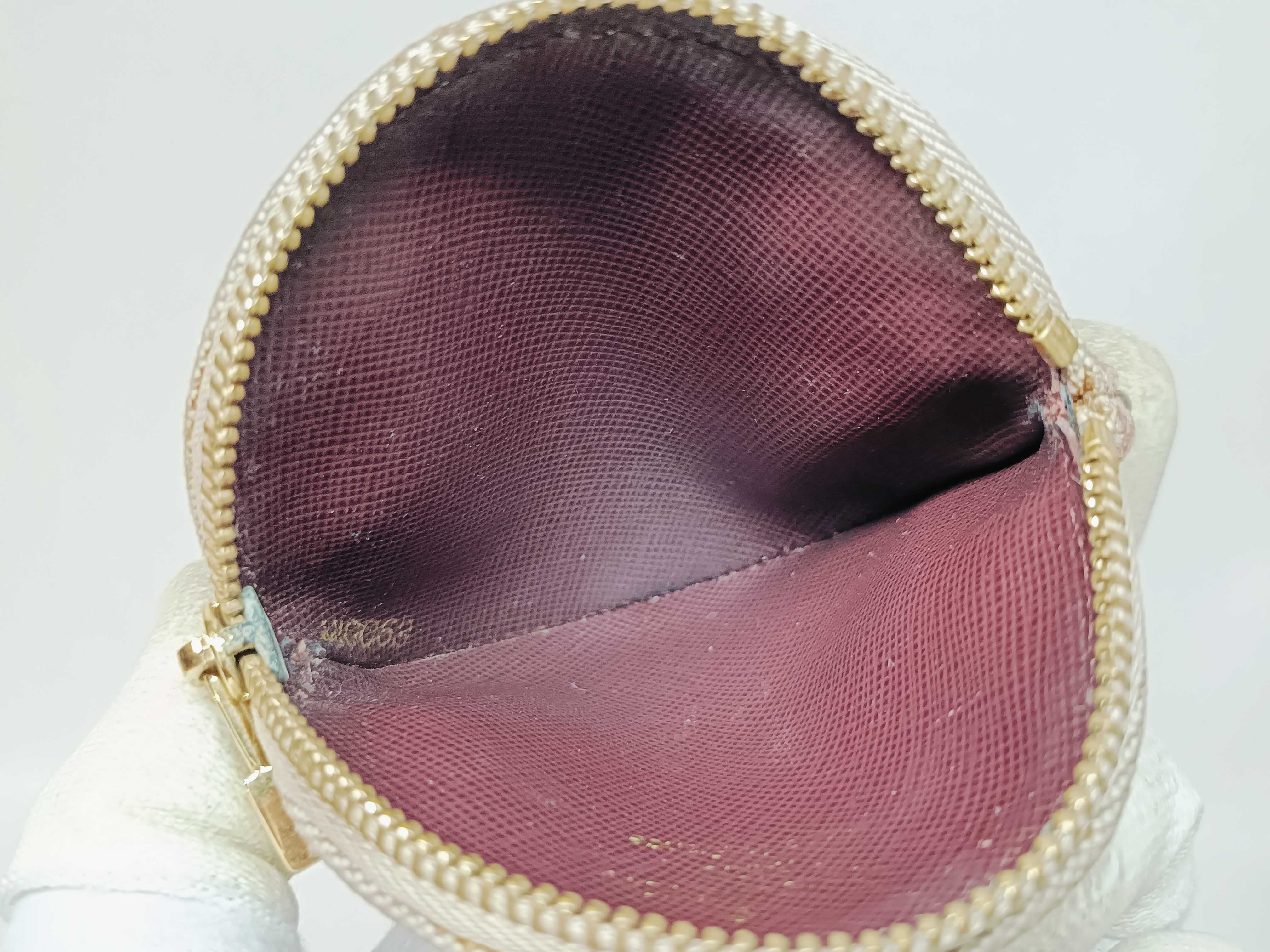 Monogram Mini Portemonnaie Long Mini Lin Coin Case — view 10