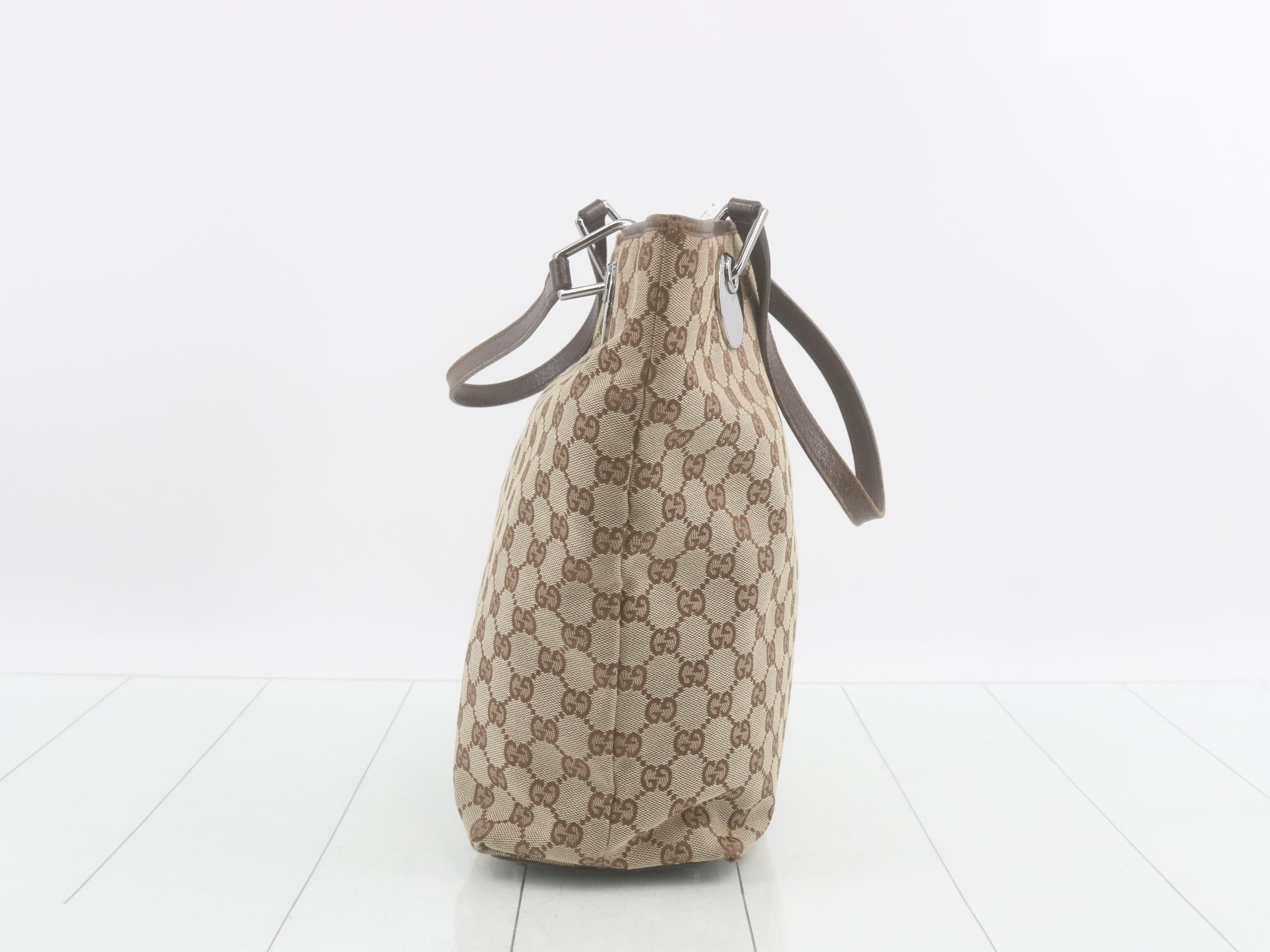 GG Canvas Tote Bag 120836 — view 3