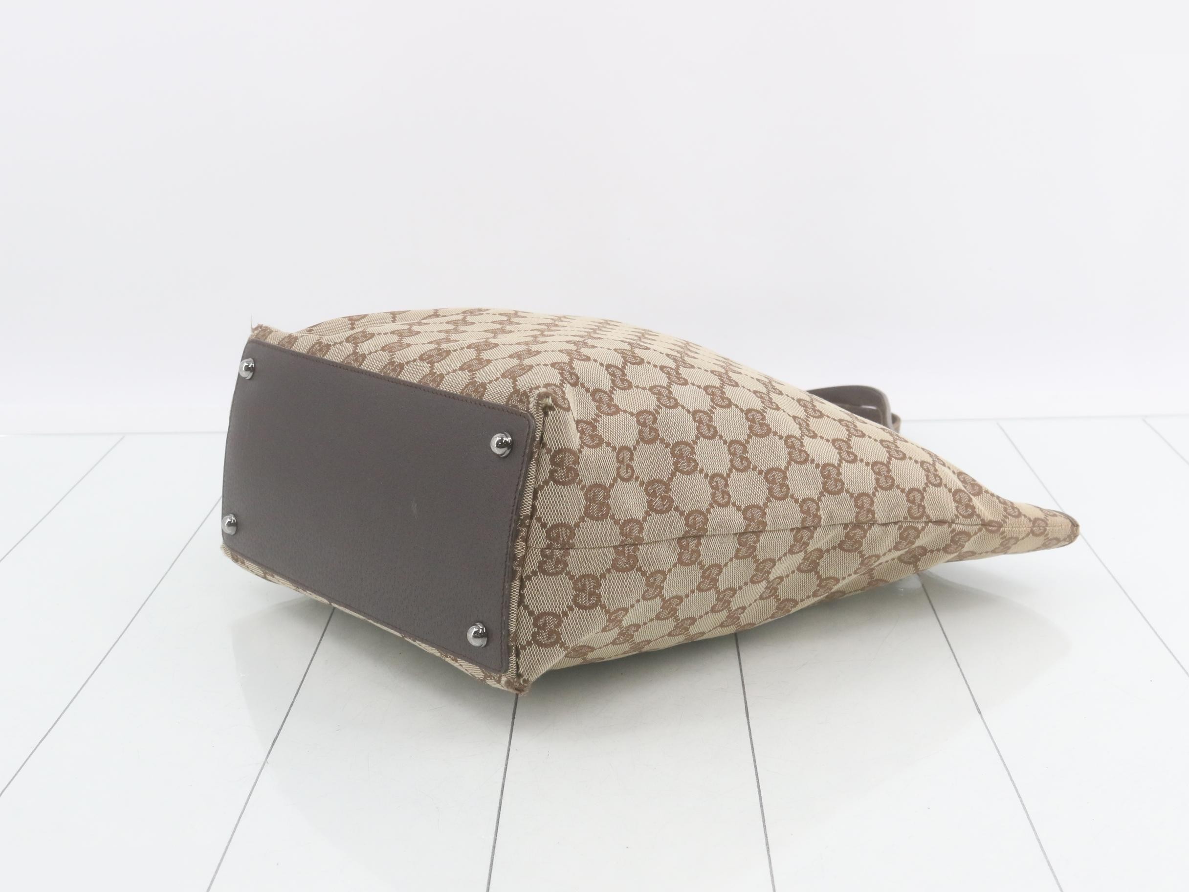 GG Canvas Tote Bag 120836 — view 6