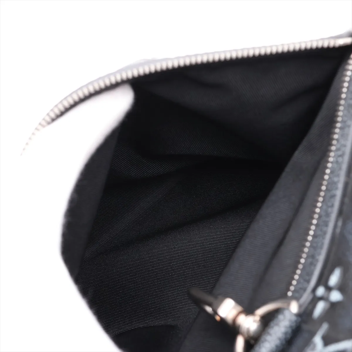 Monogram Debossed Roll-Top Backpack M21359 Black (RFID detected) — view 9